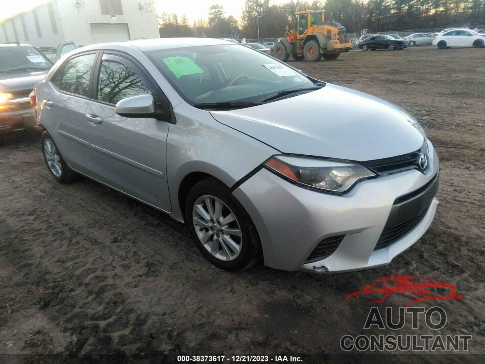 TOYOTA COROLLA 2016 - 2T1BURHE9GC580771
