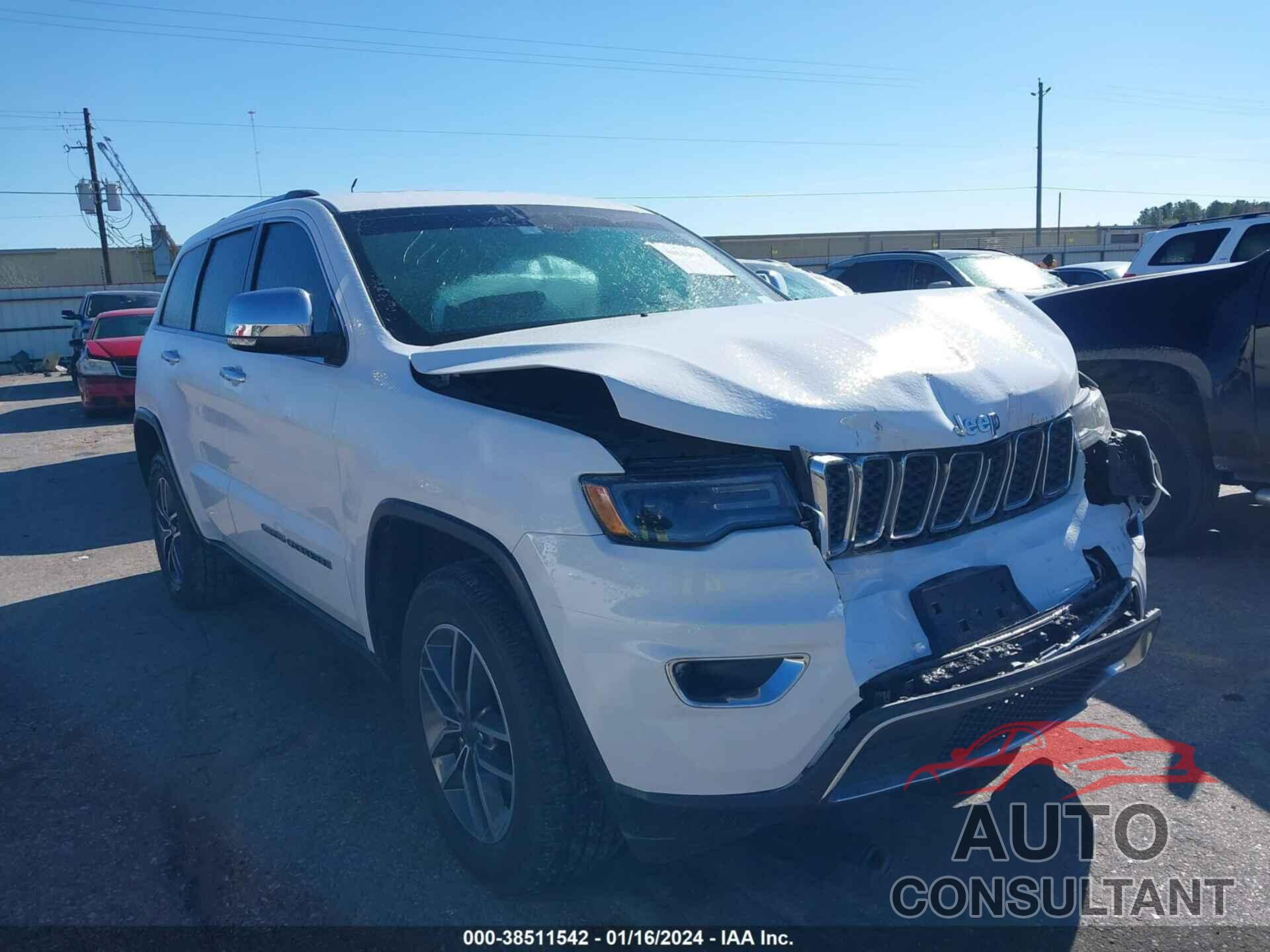 JEEP GRAND CHEROKEE 2019 - 1C4RJEBG8KC731577