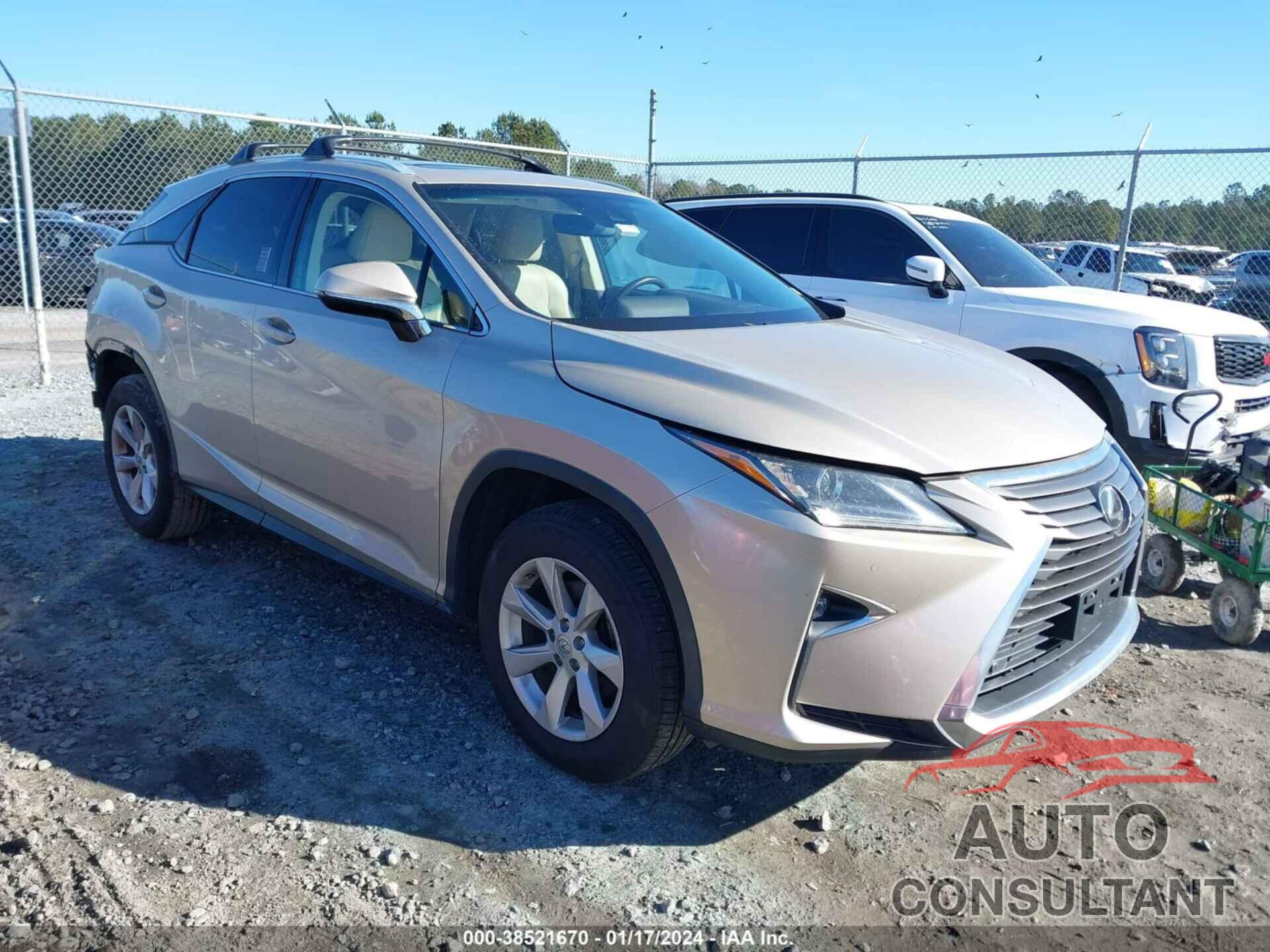 LEXUS RX 350 2016 - 2T2BZMCA4GC024243