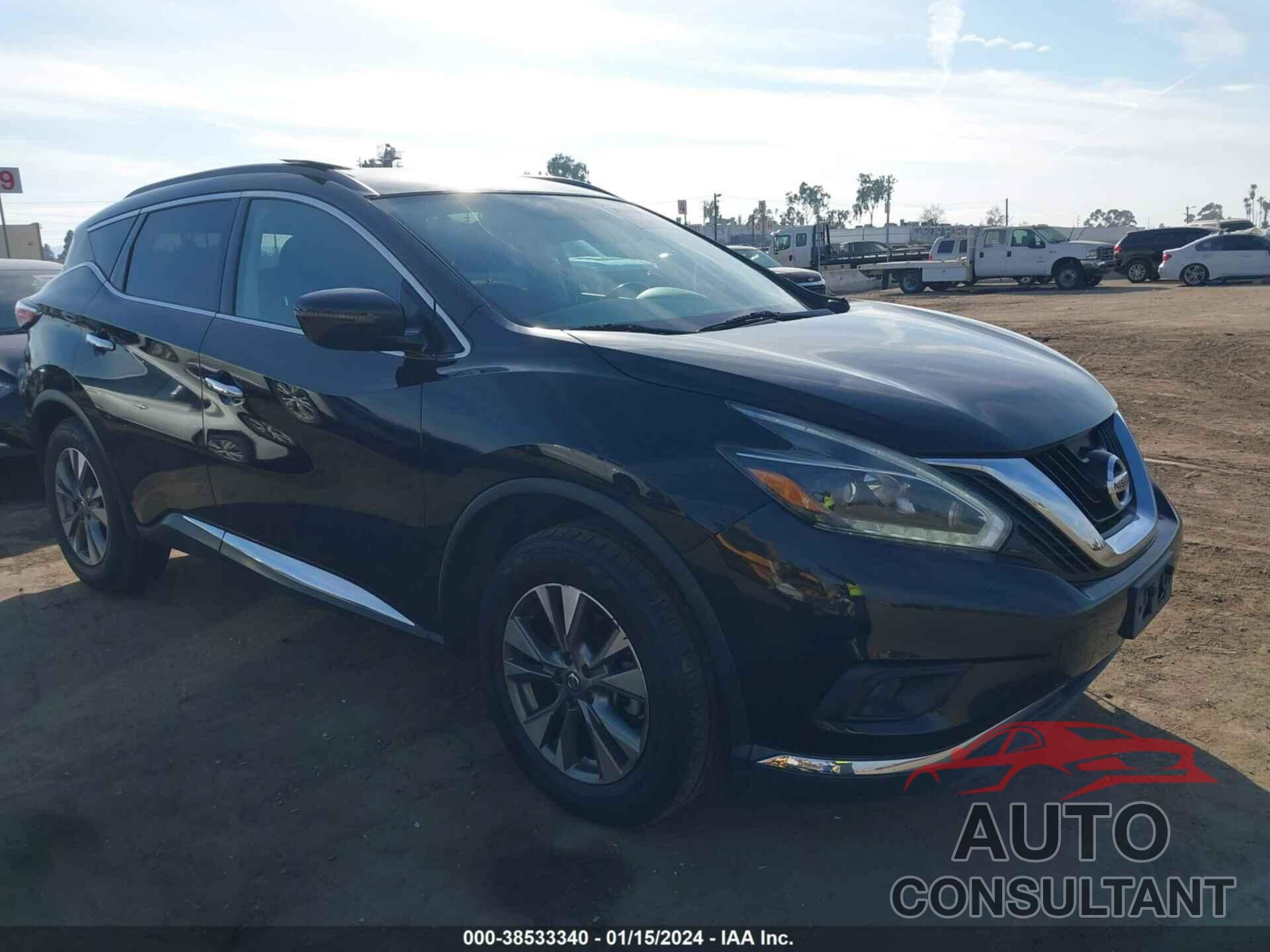 NISSAN MURANO 2018 - 5N1AZ2MG1JN139888