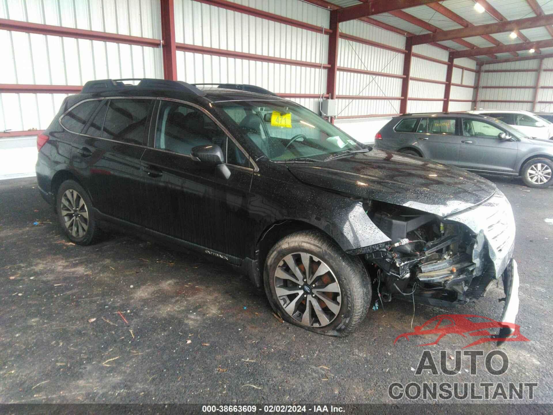SUBARU OUTBACK 2016 - 4S4BSANC0G3231903