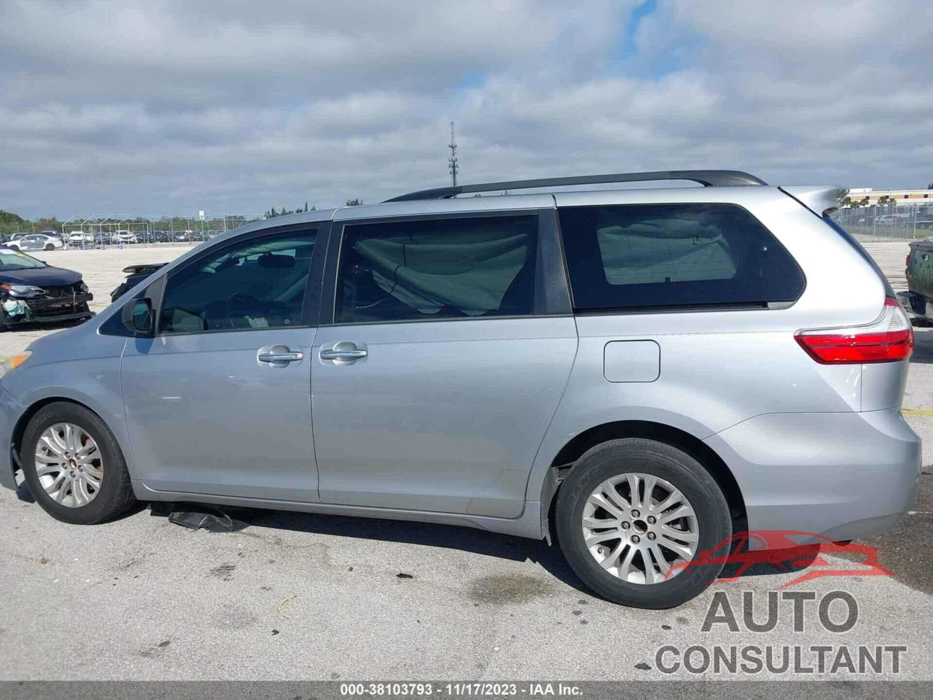 TOYOTA SIENNA 2017 - 5TDYZ3DC6HS766855