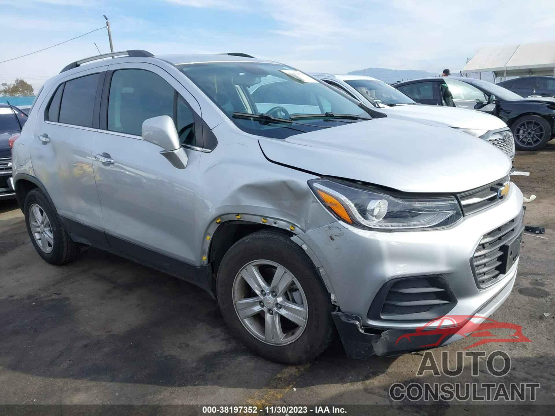 CHEVROLET TRAX 2019 - KL7CJLSB4KB960775