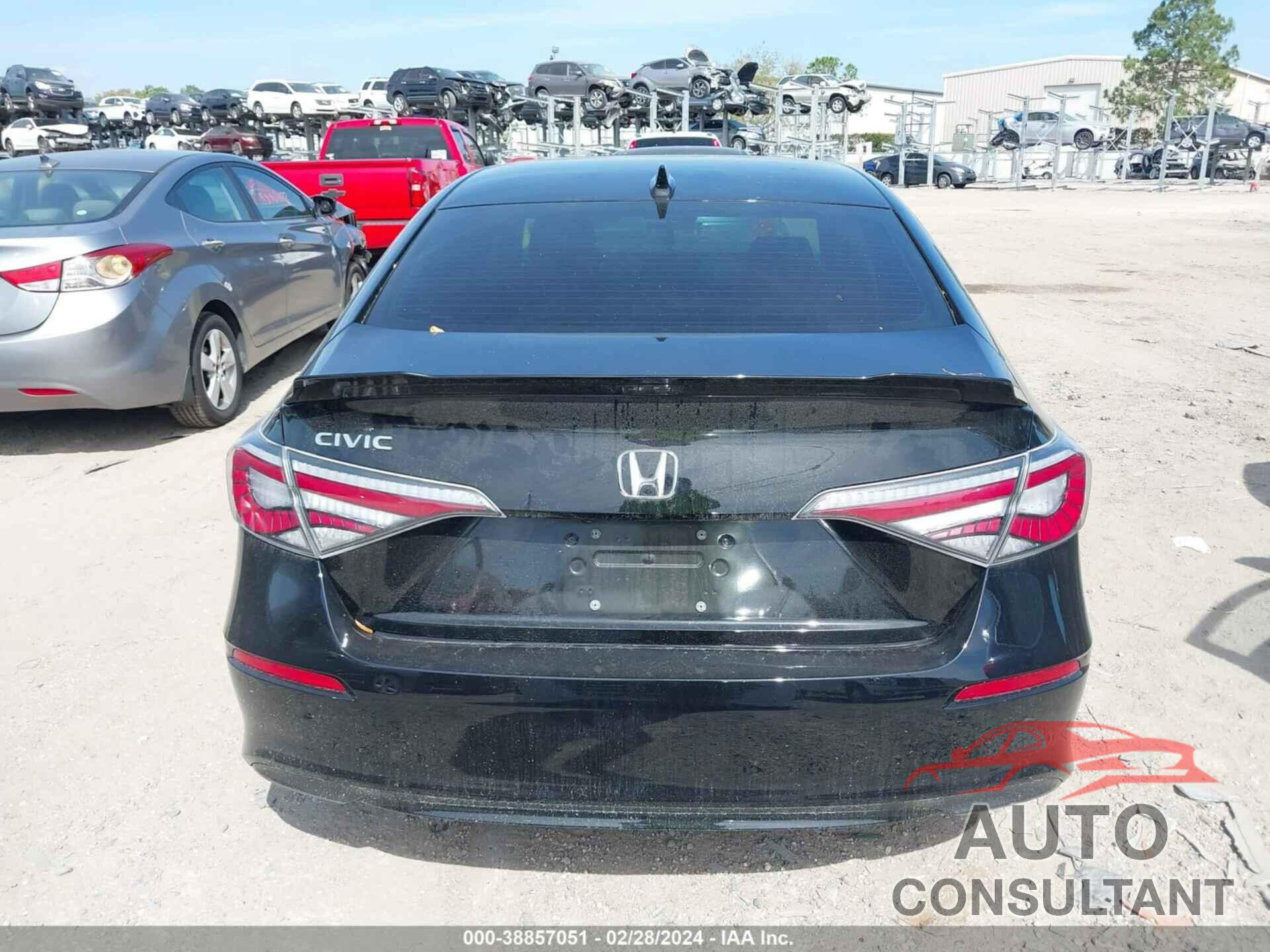 HONDA CIVIC 2022 - 2HGFE1F72NH324576