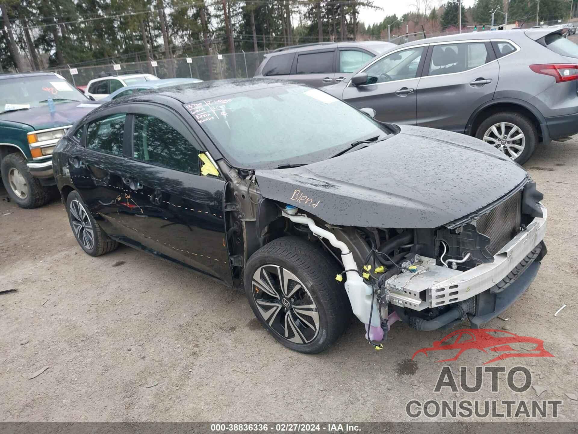 HONDA CIVIC 2017 - 19XFC1F37HE008043