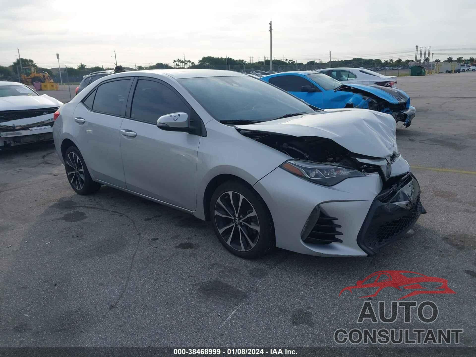 TOYOTA COROLLA 2017 - 2T1BURHE3HC837554