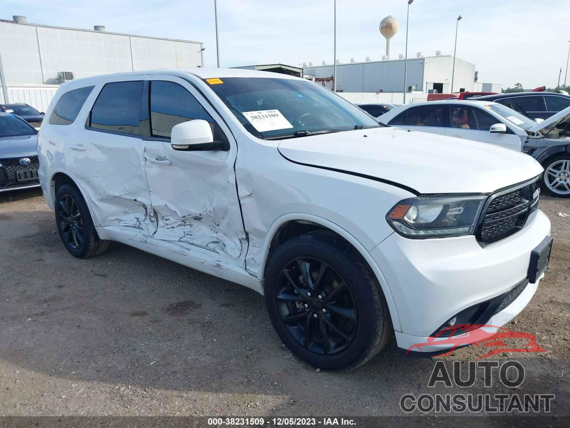 DODGE DURANGO 2017 - 1C4RDJDGXHC817396