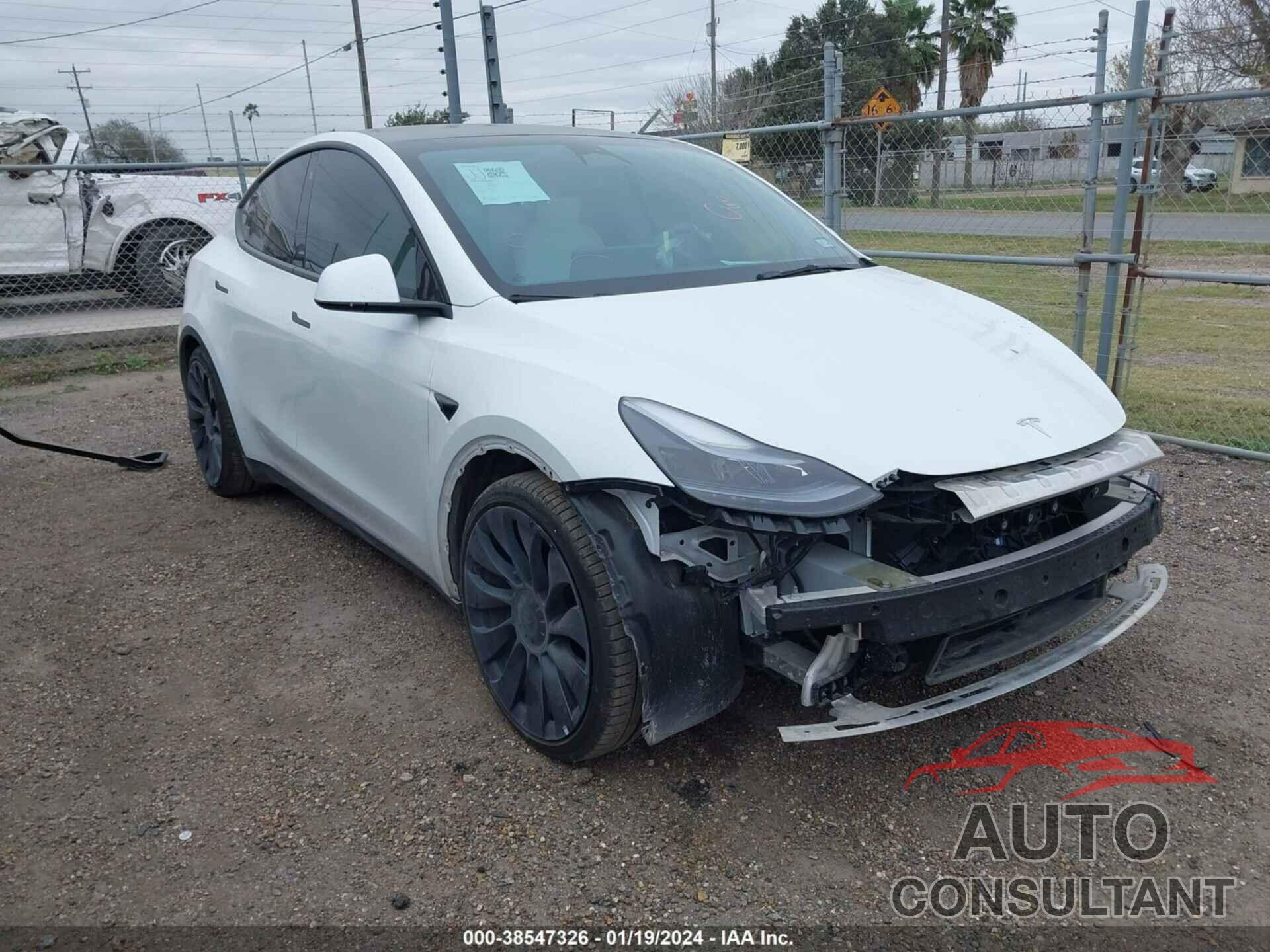 TESLA MODEL Y 2022 - 7SAYGDEF9NF521751