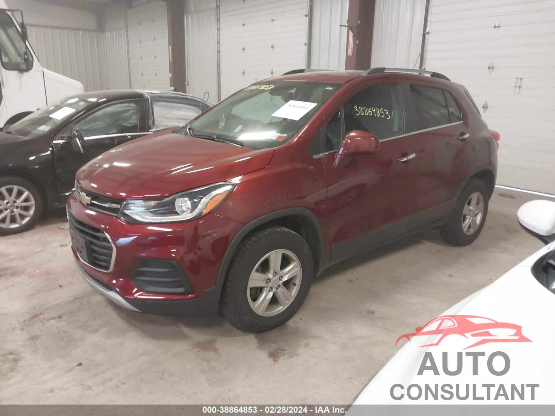 CHEVROLET TRAX 2017 - 3GNCJPSB4HL188836