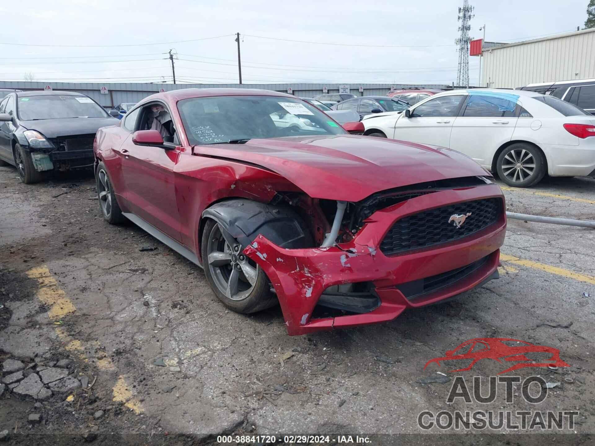 FORD MUSTANG 2016 - 1FA6P8AM1G5263980