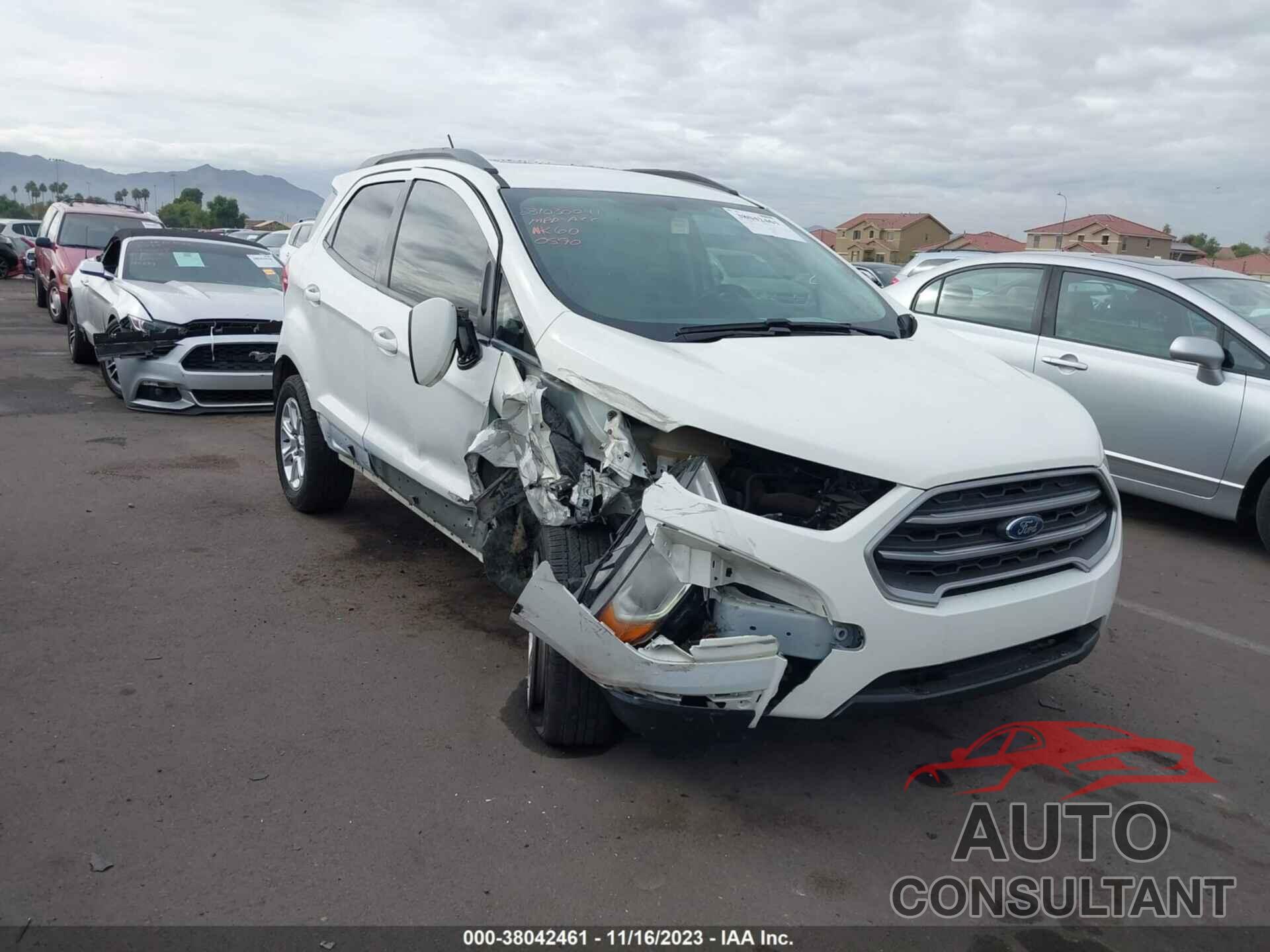 FORD ECOSPORT 2019 - MAJ3S2GE9KC290590