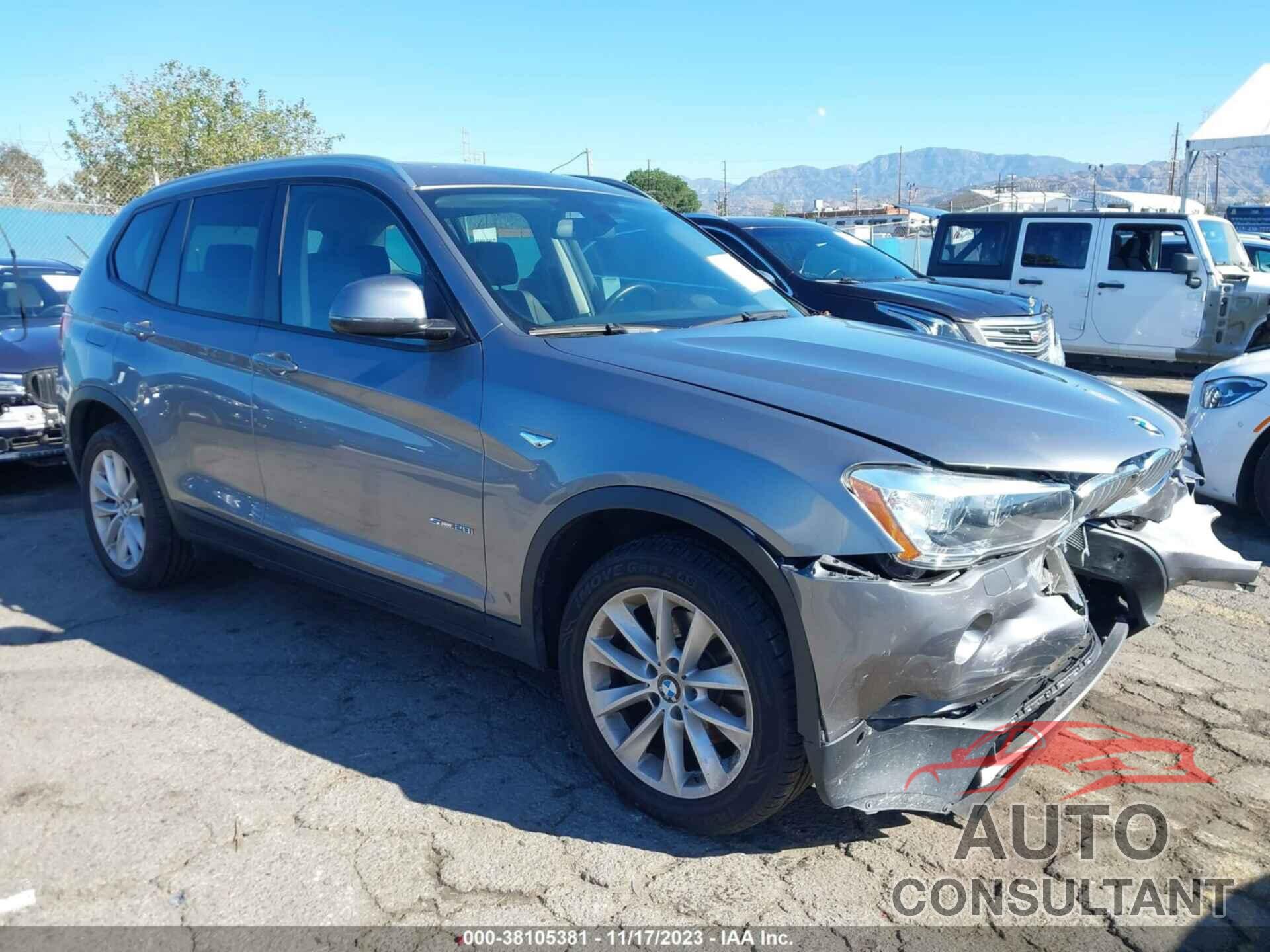 BMW X3 2017 - 5UXWZ7C5XH0V86023