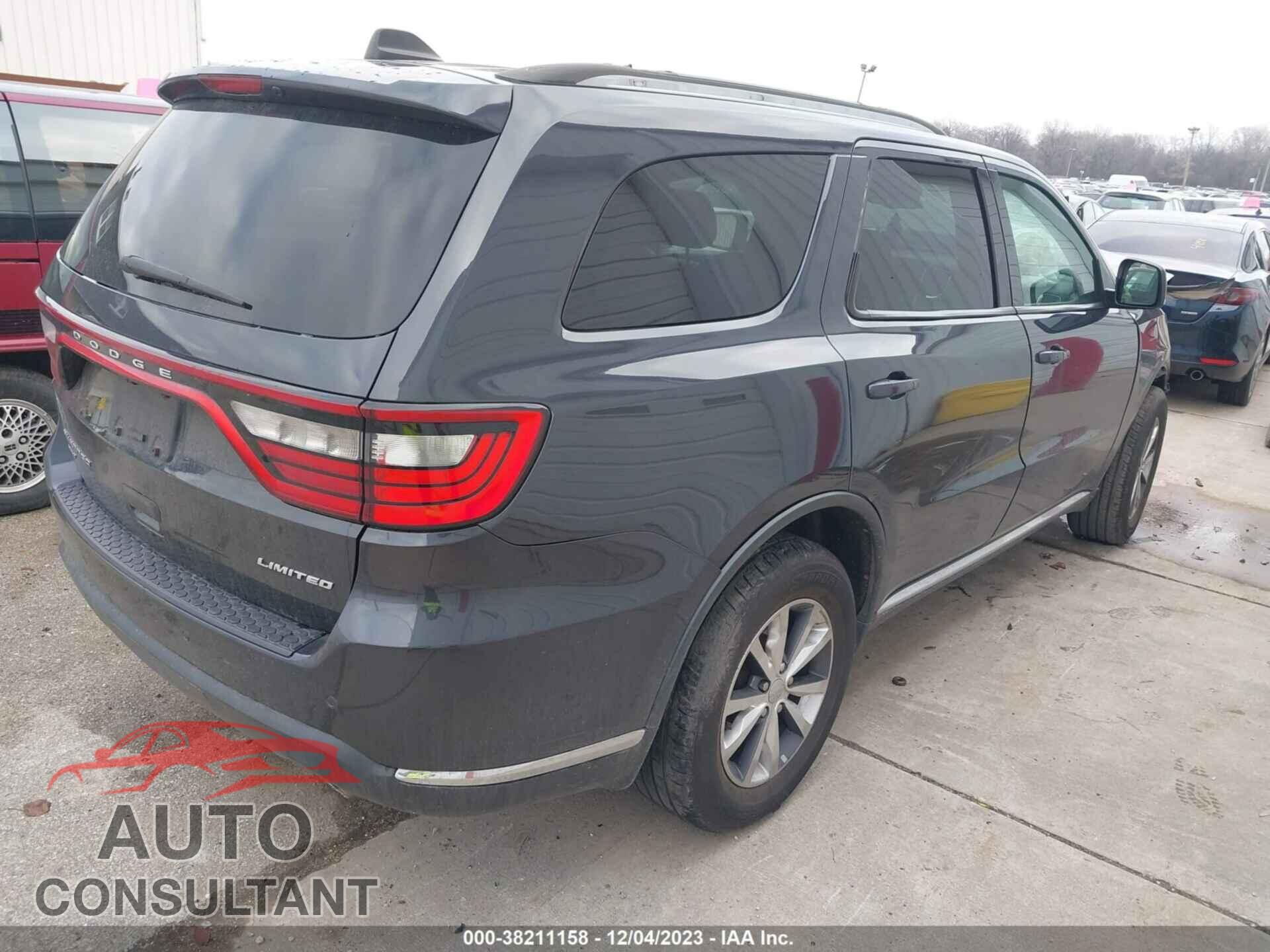 DODGE DURANGO 2016 - 1C4RDJDG7GC455896