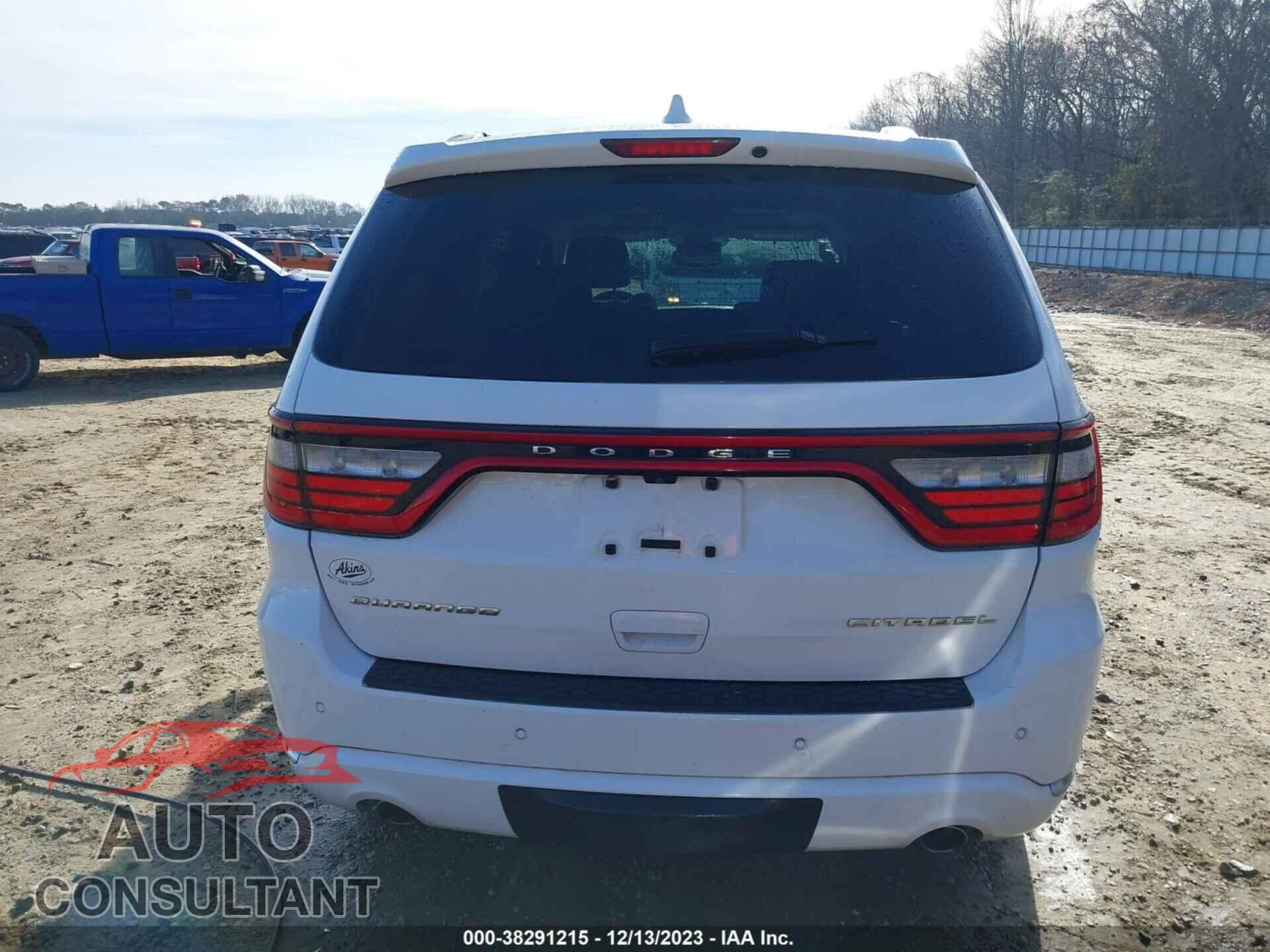 DODGE DURANGO 2017 - 1C4RDHEGXHC805434