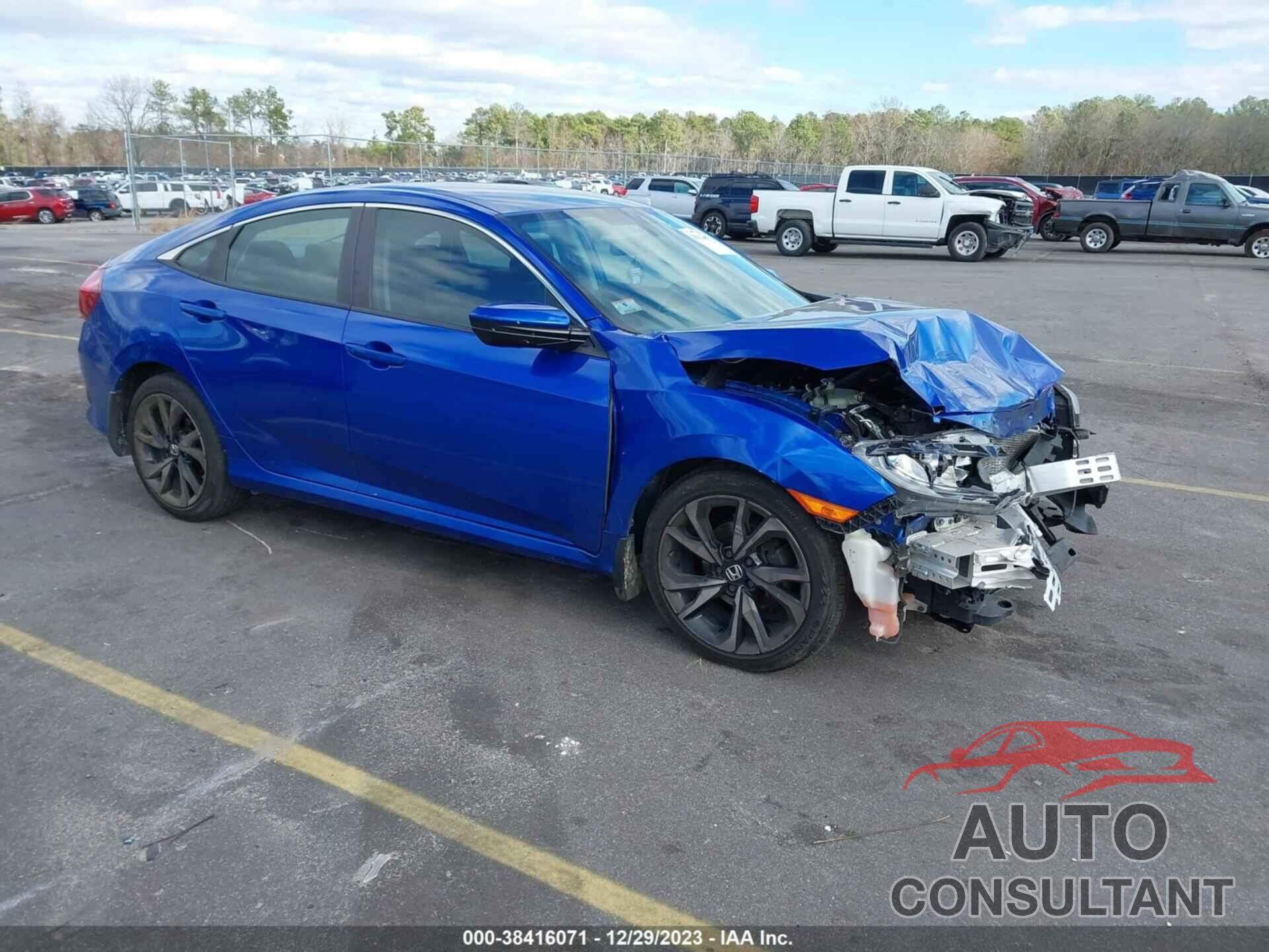 HONDA CIVIC 2016 - 19XFC2F51GE212889