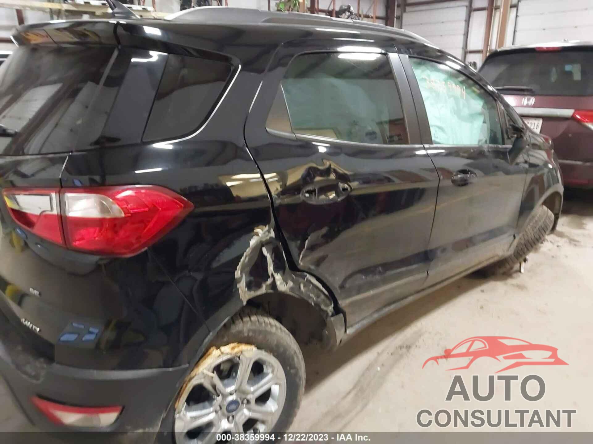 FORD ECOSPORT 2018 - MAJ6P1UL2JC189269