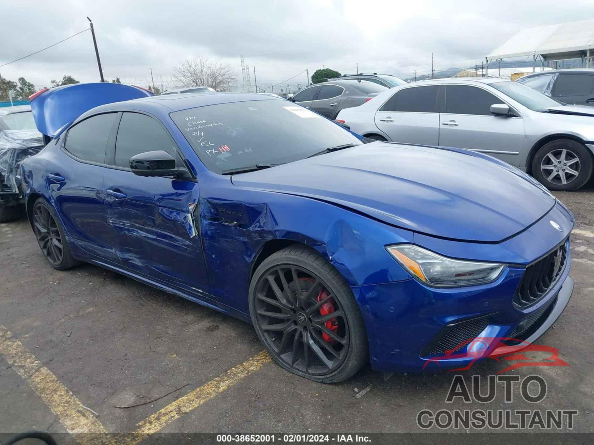 MASERATI GHIBLI 2022 - ZAM57YSM5N1383897