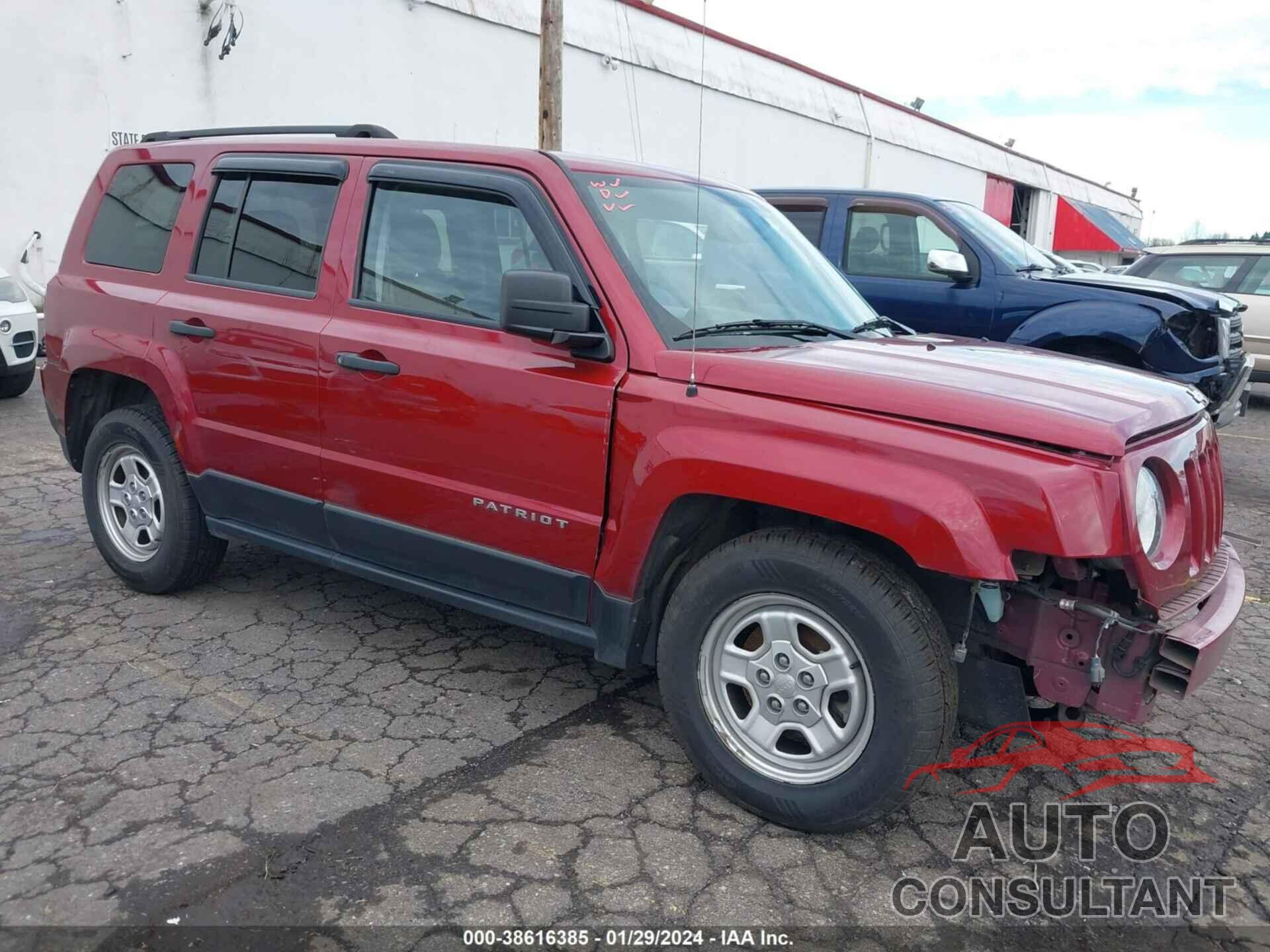 JEEP PATRIOT 2016 - 1C4NJPBA9GD678878