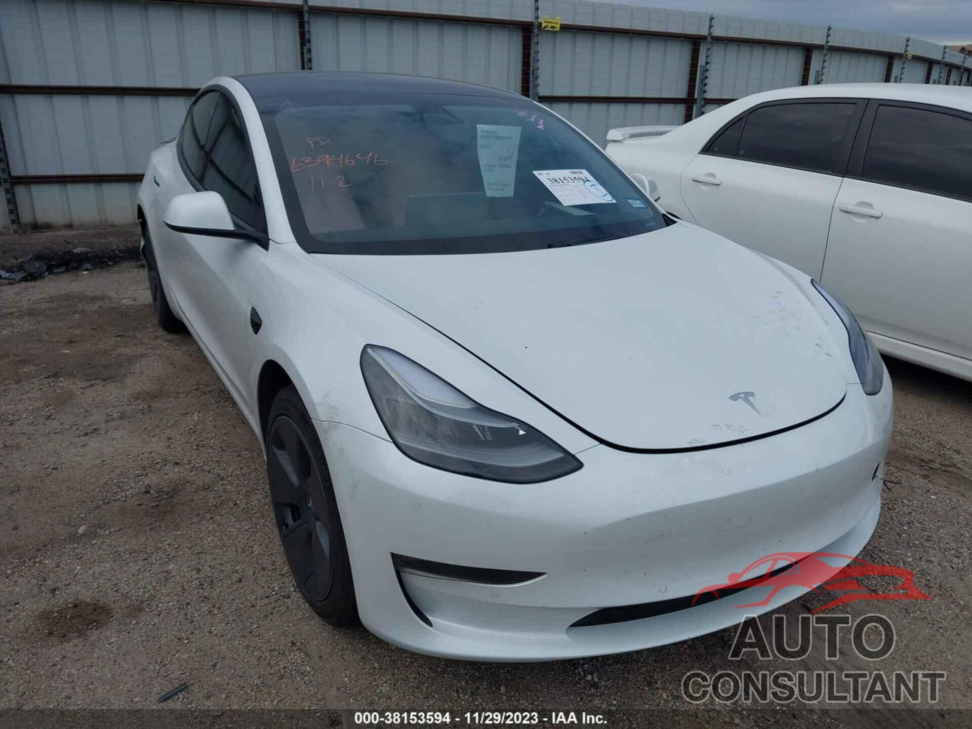 TESLA MODEL 3 2021 - 5YJ3E1EB5MF055694