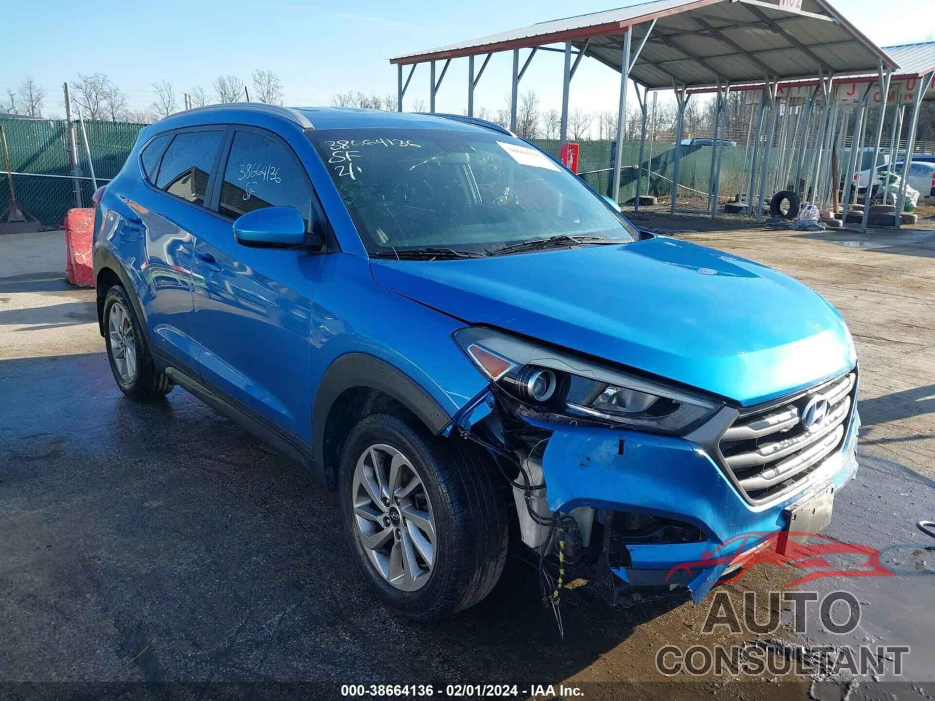 HYUNDAI TUCSON 2016 - KM8J33A4XGU114388