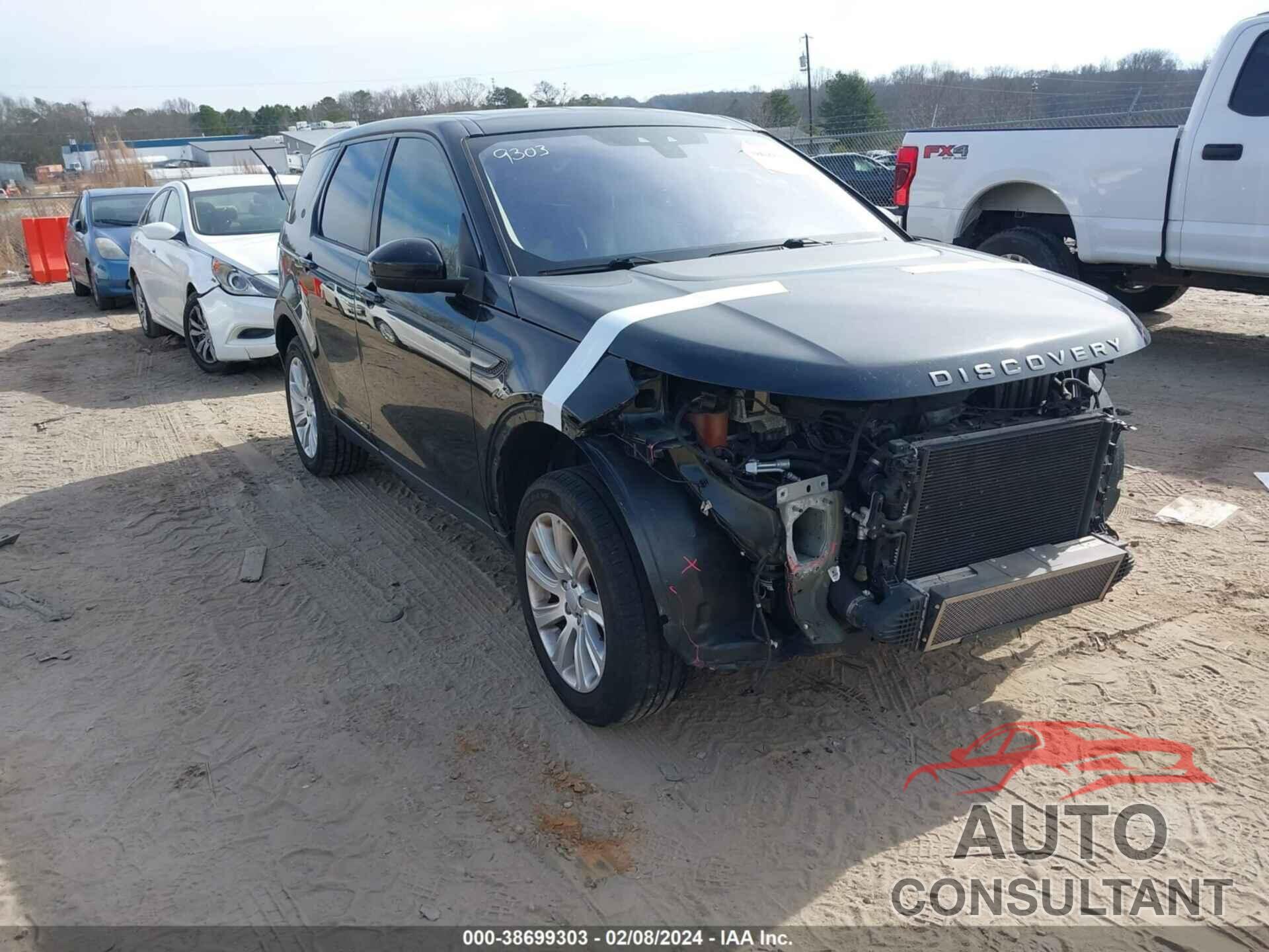 LAND ROVER DISCOVERY SPORT 2017 - SALCP2BG8HH699088
