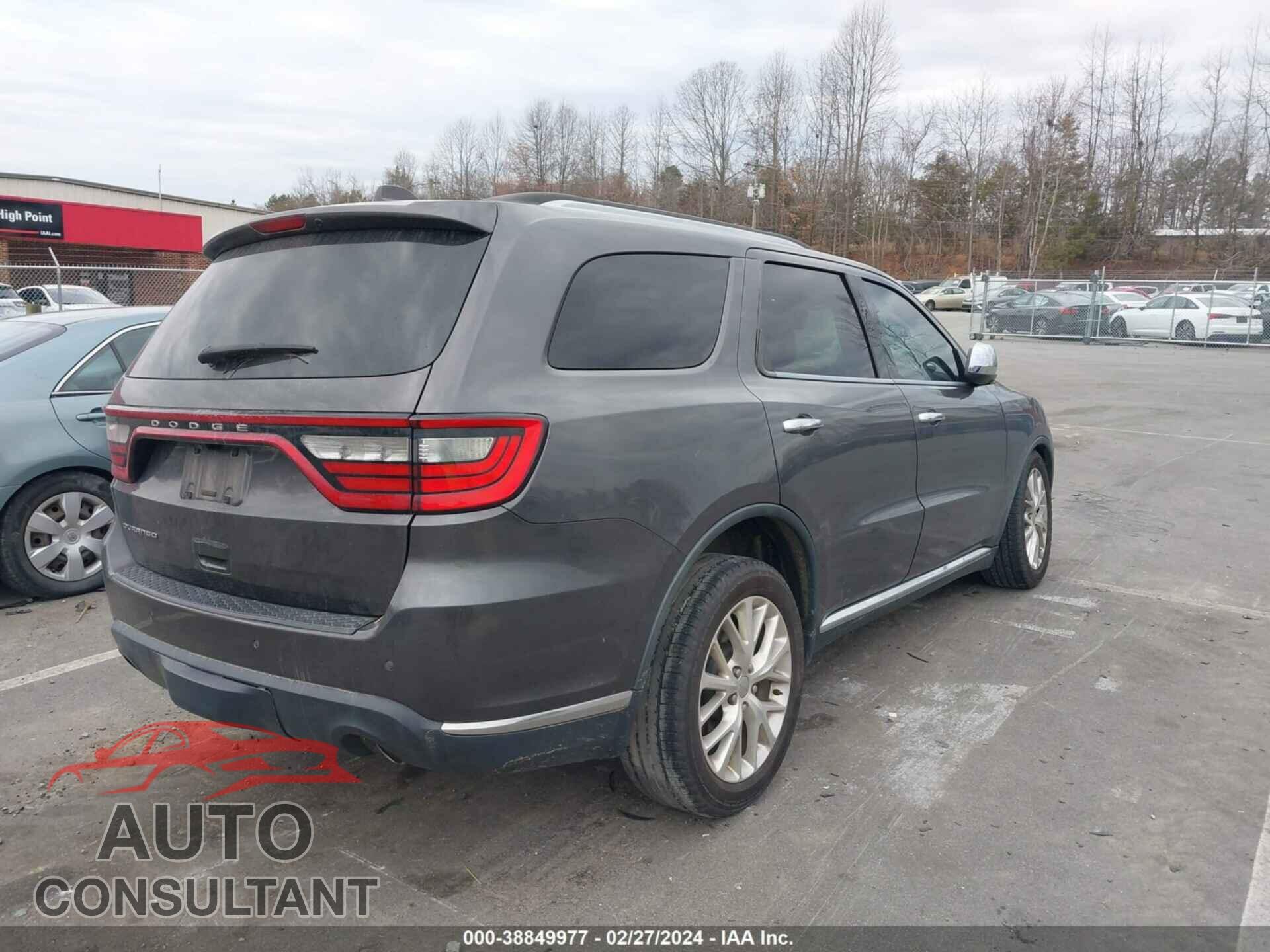 DODGE DURANGO 2017 - 1C4RDHAG0HC615101