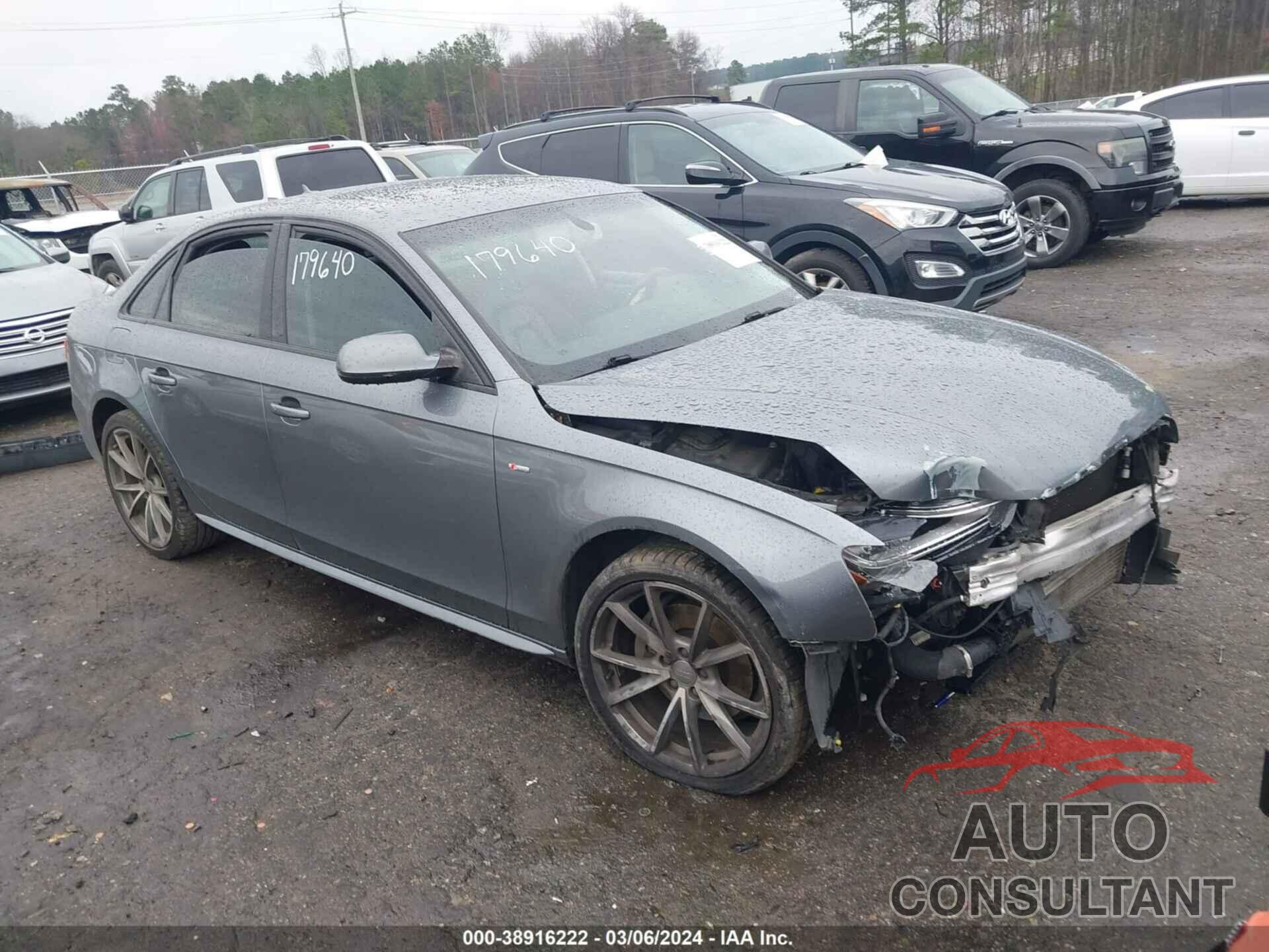 AUDI A4 2016 - WAUAFAFL7GN009654