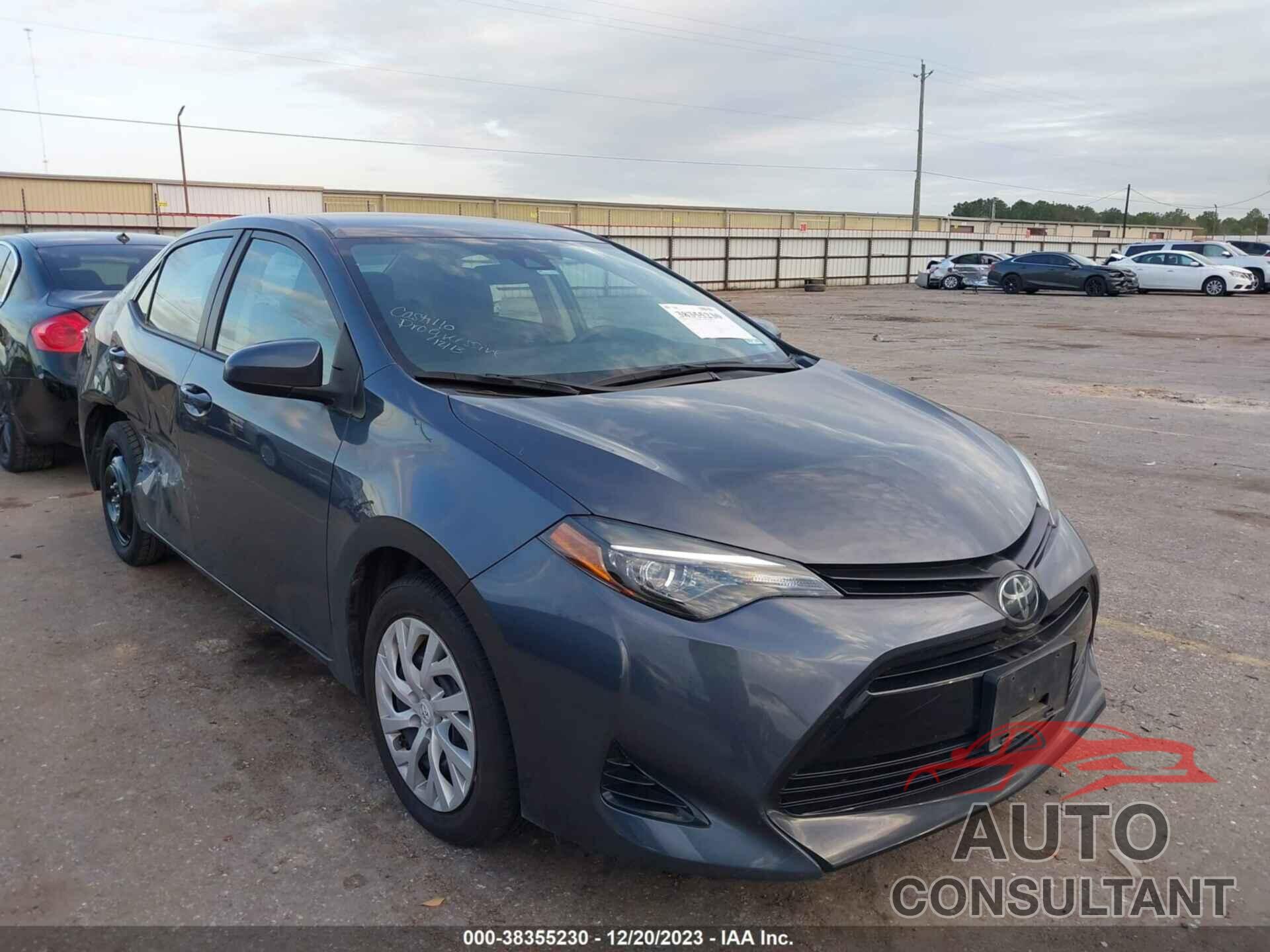 TOYOTA COROLLA 2019 - 5YFBURHE2KP863313