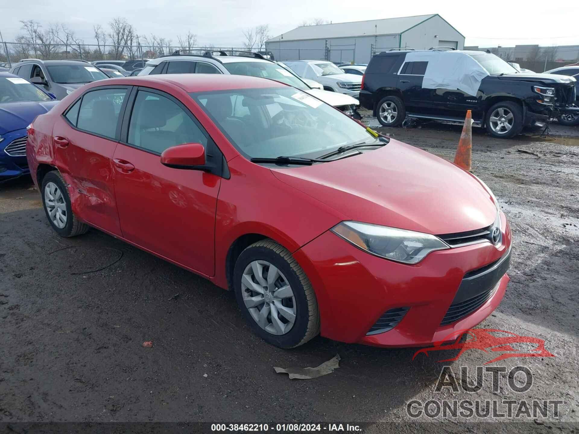 TOYOTA COROLLA 2015 - 2T1BURHE8FC435798