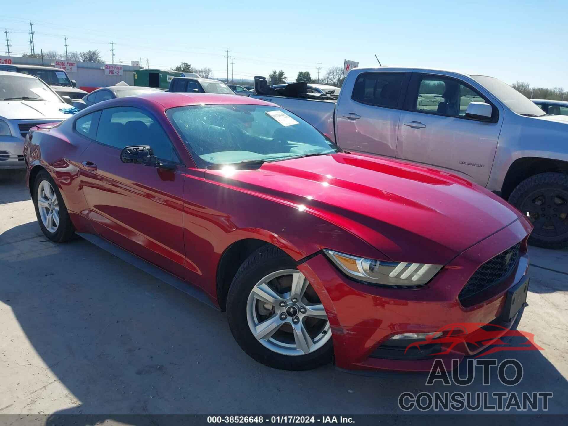 FORD MUSTANG 2016 - 1FA6P8AM0G5336305