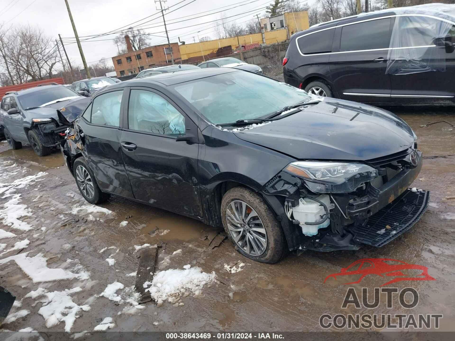 TOYOTA COROLLA 2017 - 2T1BURHE1HC798706