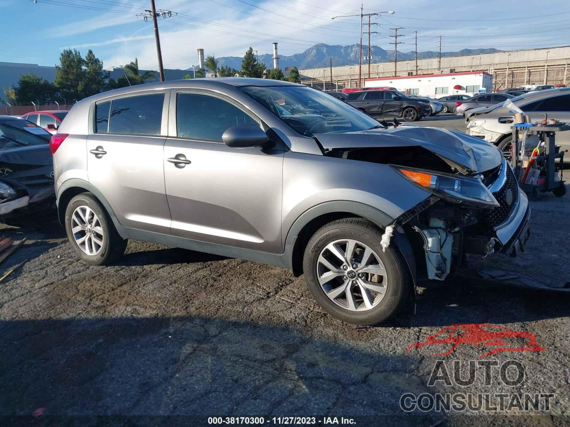 KIA SPORTAGE 2016 - KNDPB3AC8G7873855