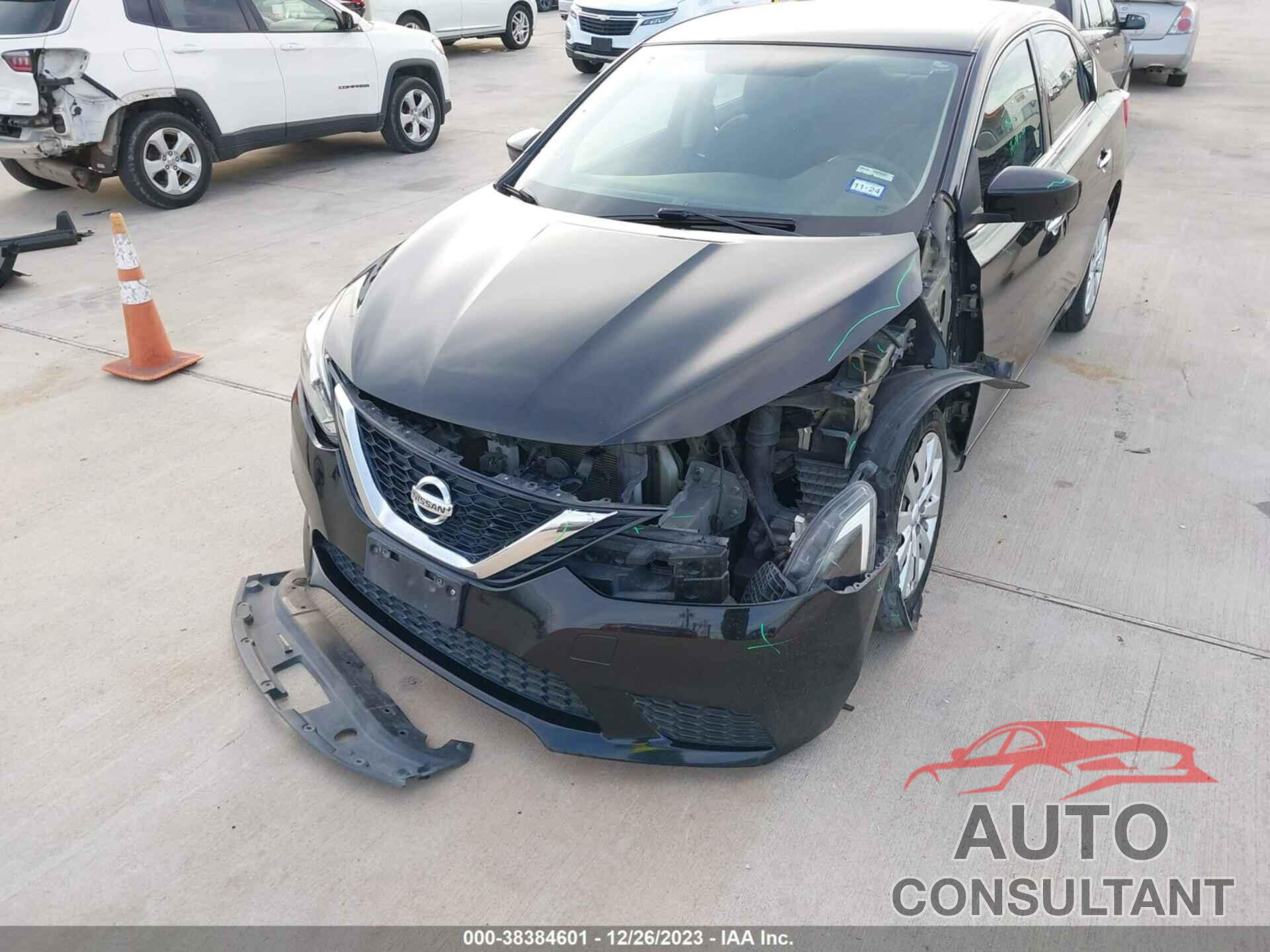 NISSAN SENTRA 2016 - 3N1AB7AP9GY329138