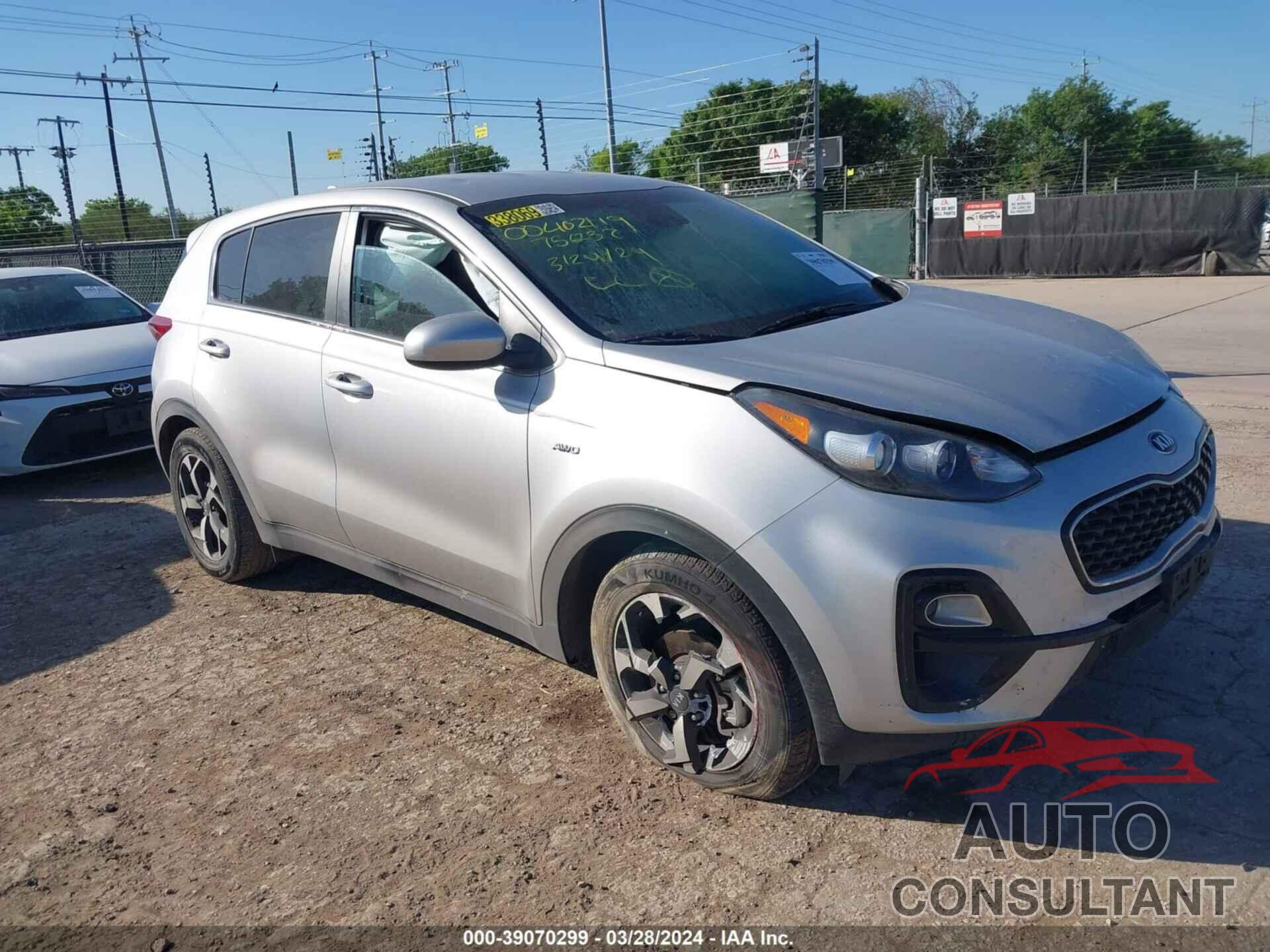 KIA SPORTAGE 2020 - KNDPMCAC5L7756237