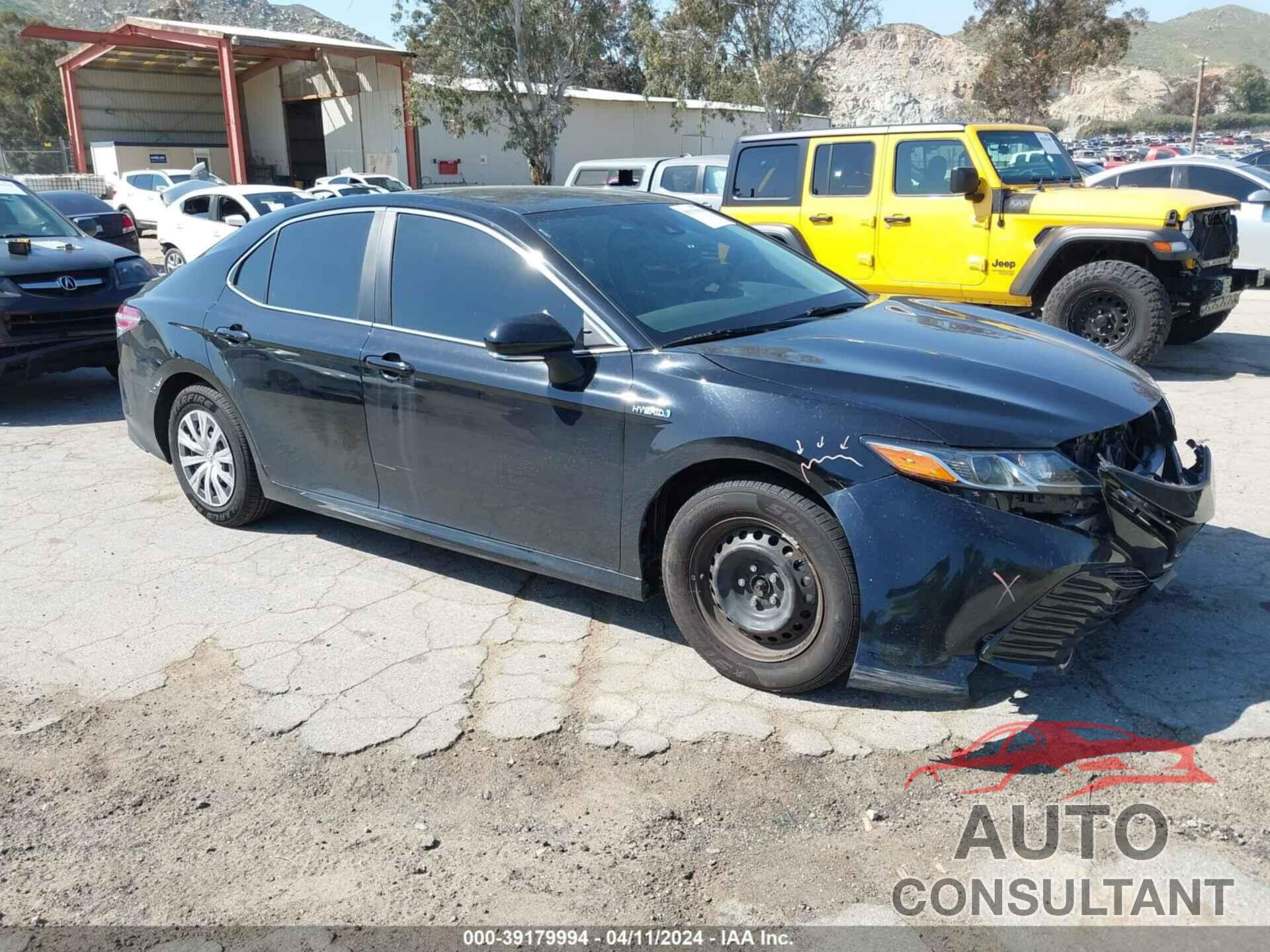TOYOTA CAMRY 2020 - 4T1L31AK6LU015928