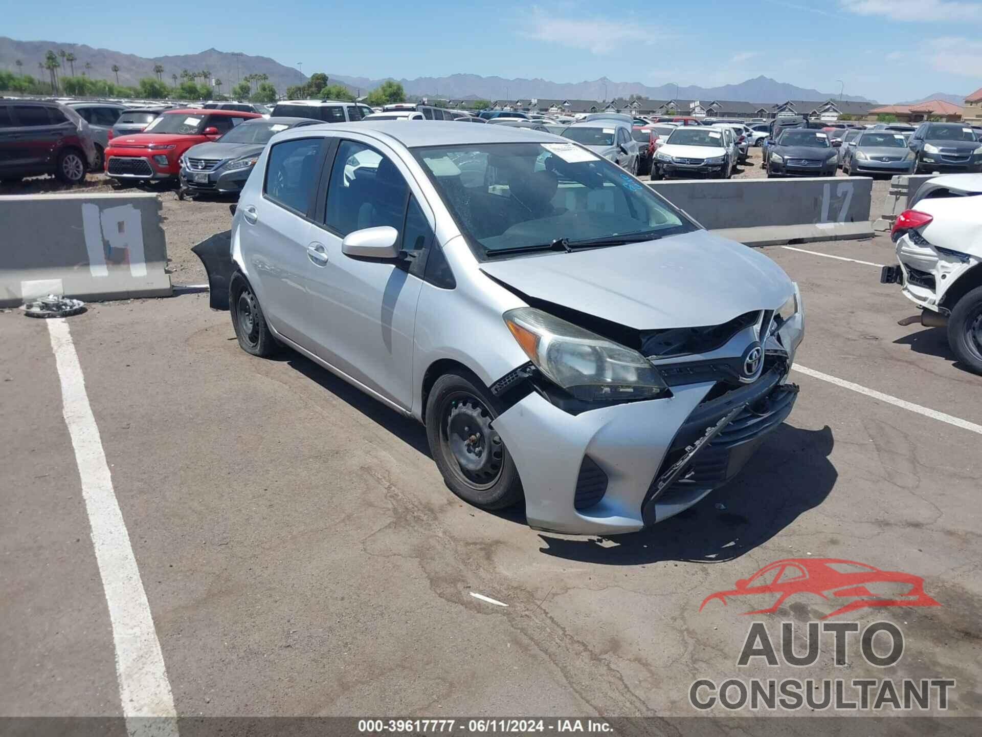 TOYOTA YARIS 2016 - VNKKTUD32GA068954