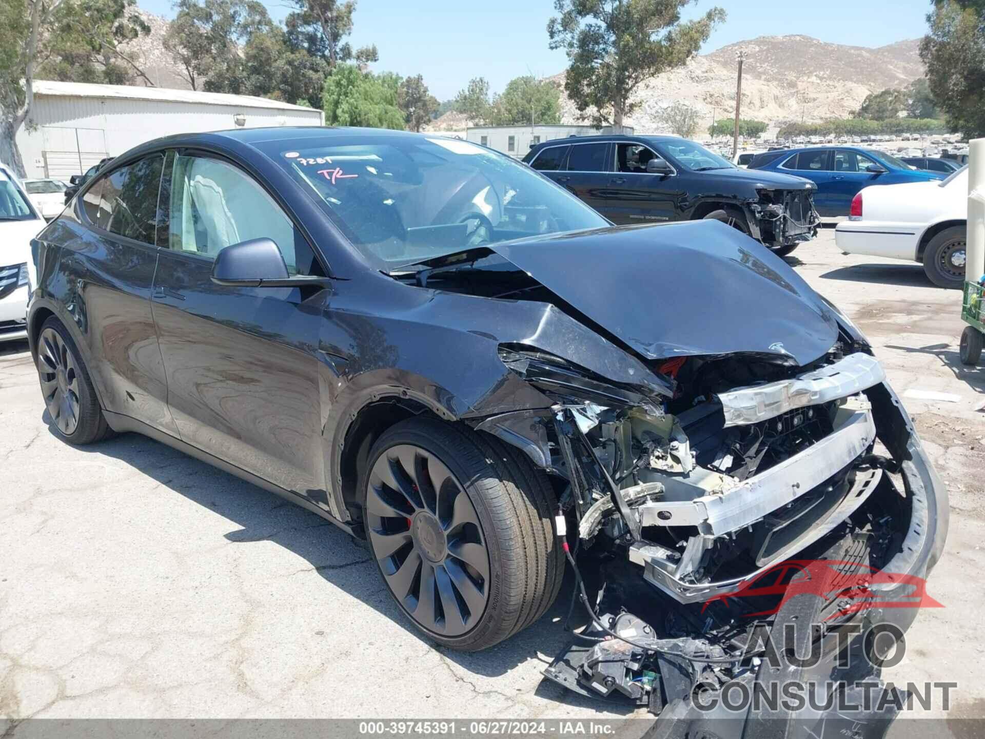 TESLA MODEL Y 2024 - 7SAYGDEF1RF073012