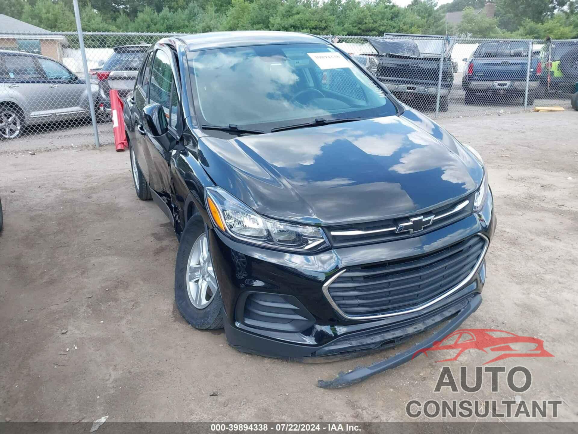 CHEVROLET TRAX 2020 - 3GNCJKSBXLL167615