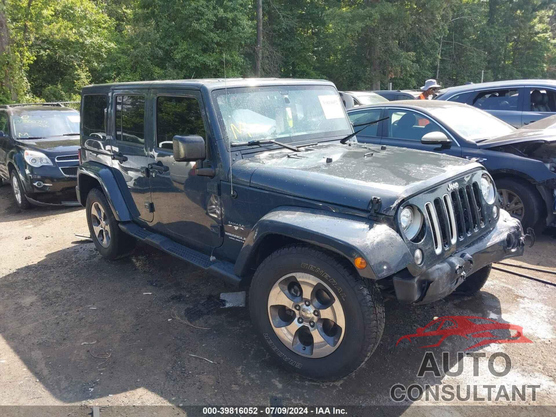JEEP WRANGLER UNLIMITED 2017 - 1C4BJWEG1HL579136