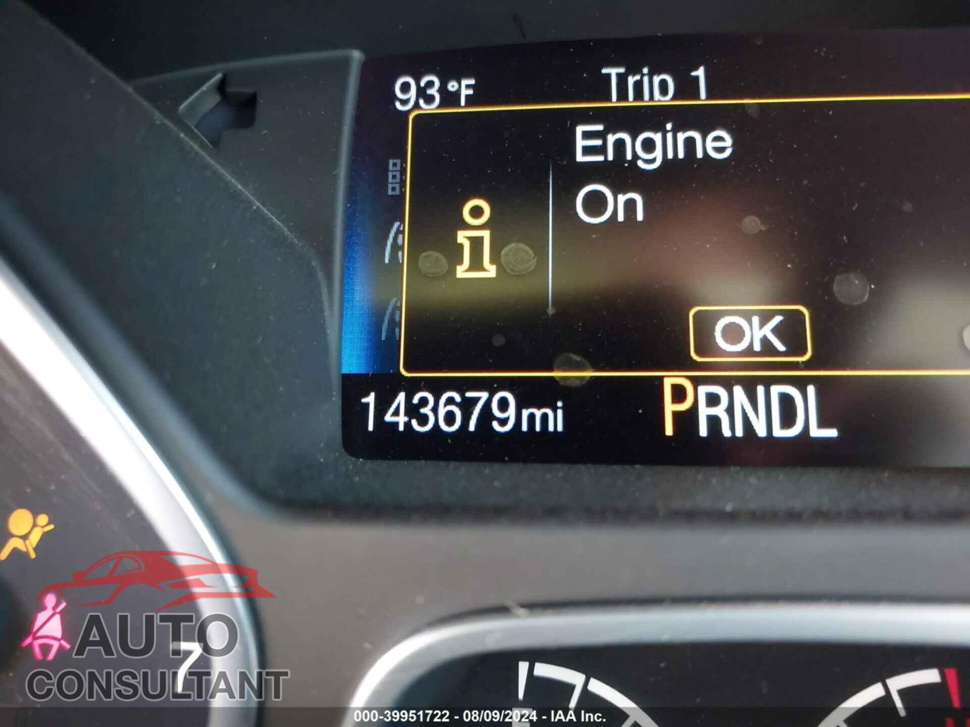 FORD FOCUS 2016 - 1FADP3F23GL392347
