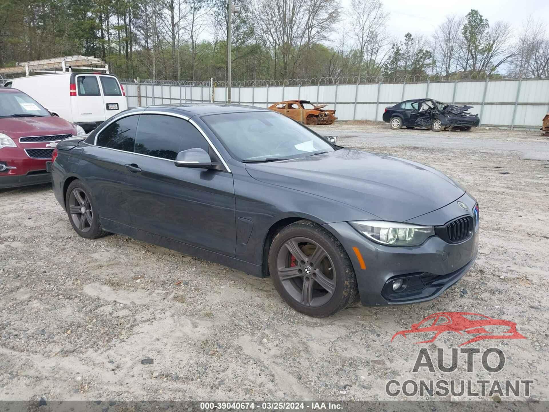 BMW 430I 2018 - WBA4Z1C55JEA31222