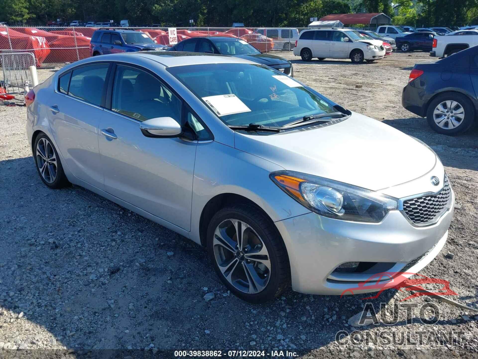 KIA FORTE 2016 - KNAFZ4A85G5455691