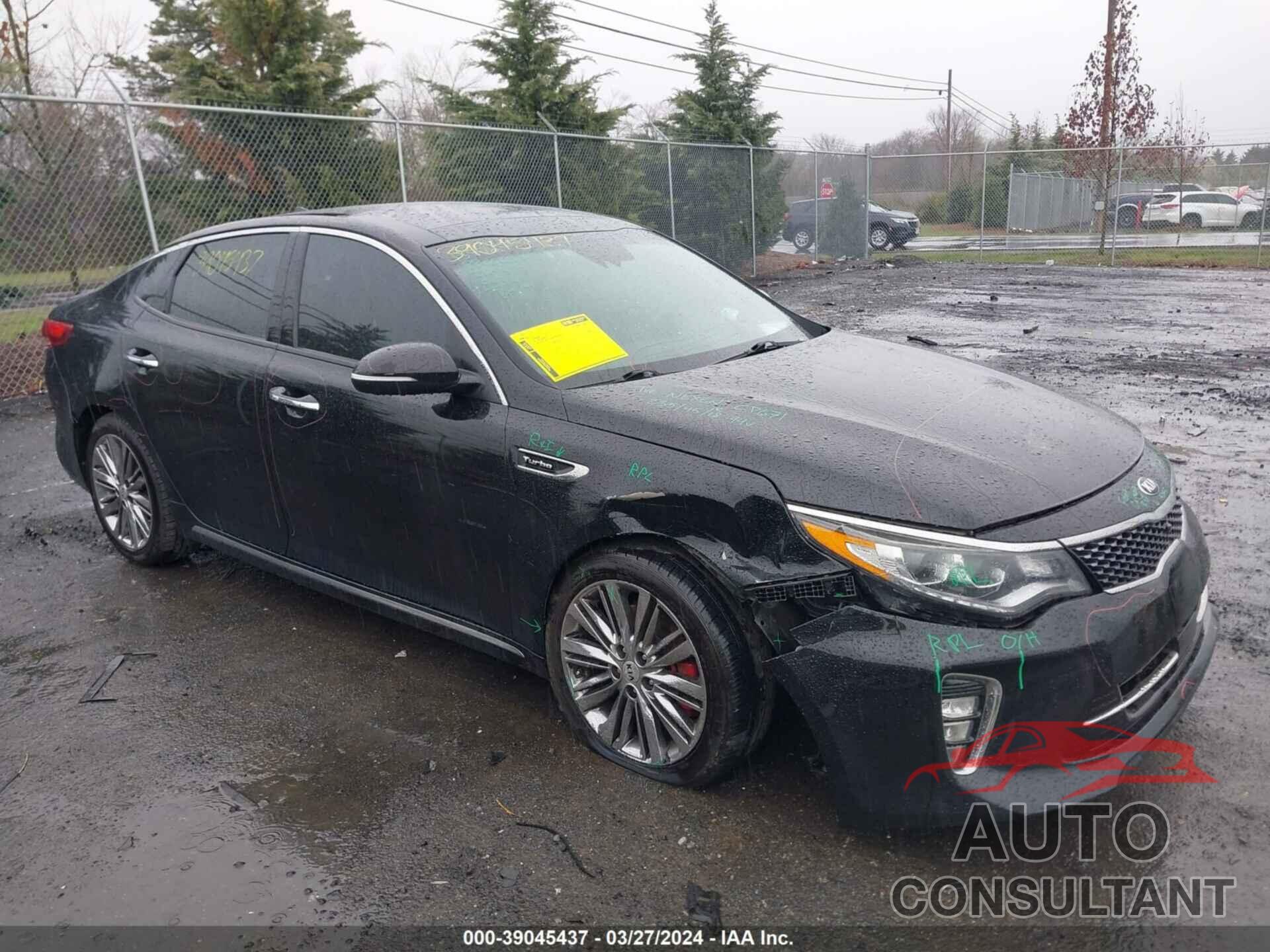 KIA OPTIMA 2018 - 5XXGV4L28JG228137