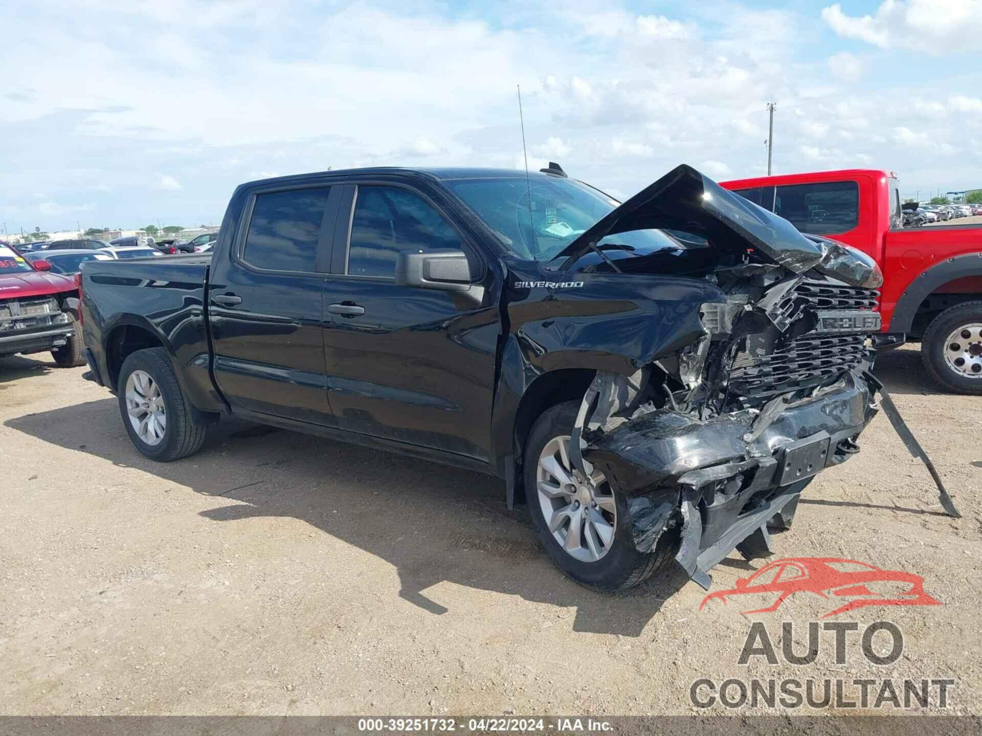 CHEVROLET SILVERADO 1500 2021 - 3GCPWBEK1MG299700