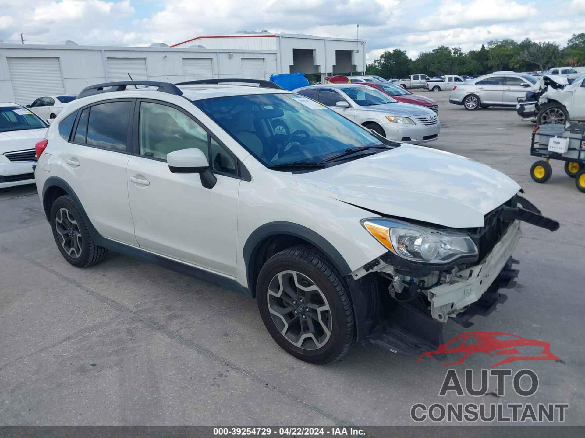 SUBARU CROSSTREK 2016 - JF2GPABC7G8234527