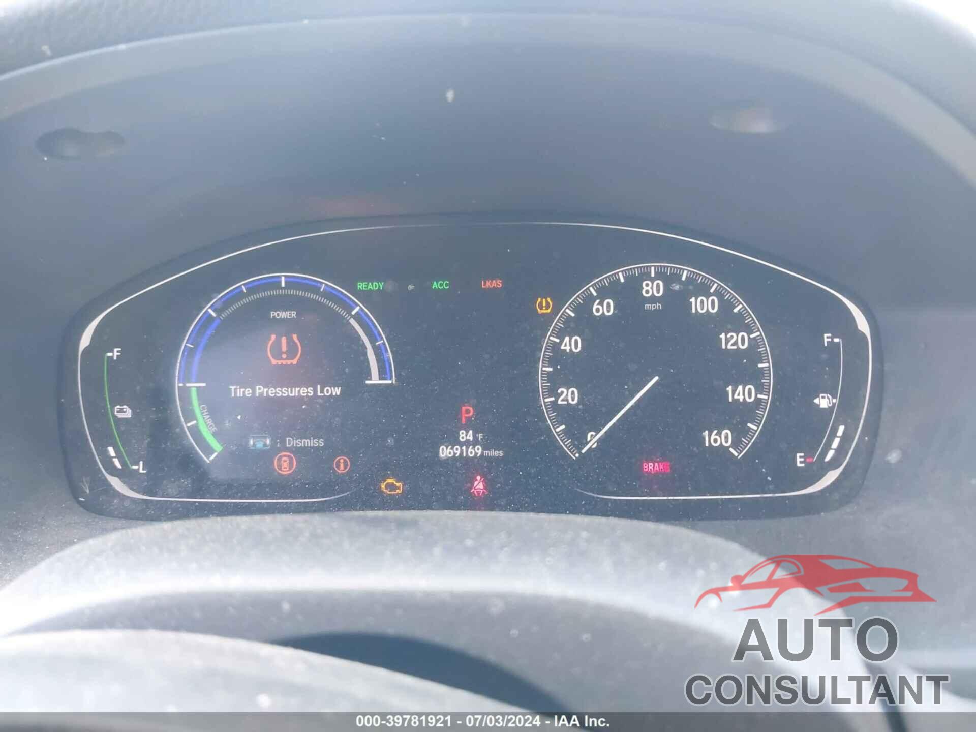 HONDA INSIGHT 2022 - 19XZE4F58NE004881