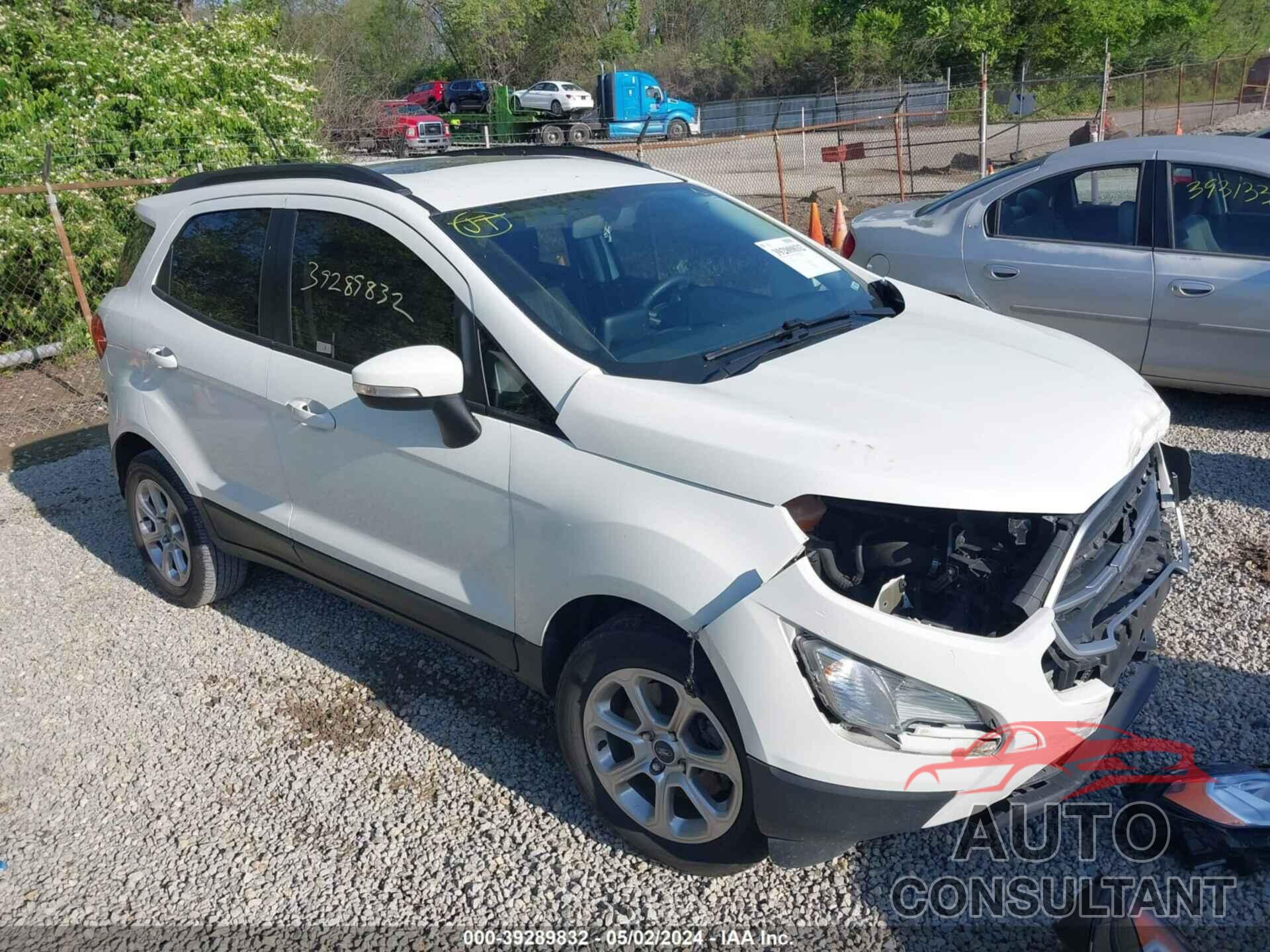 FORD ECOSPORT 2019 - MAJ3S2GE6KC261709