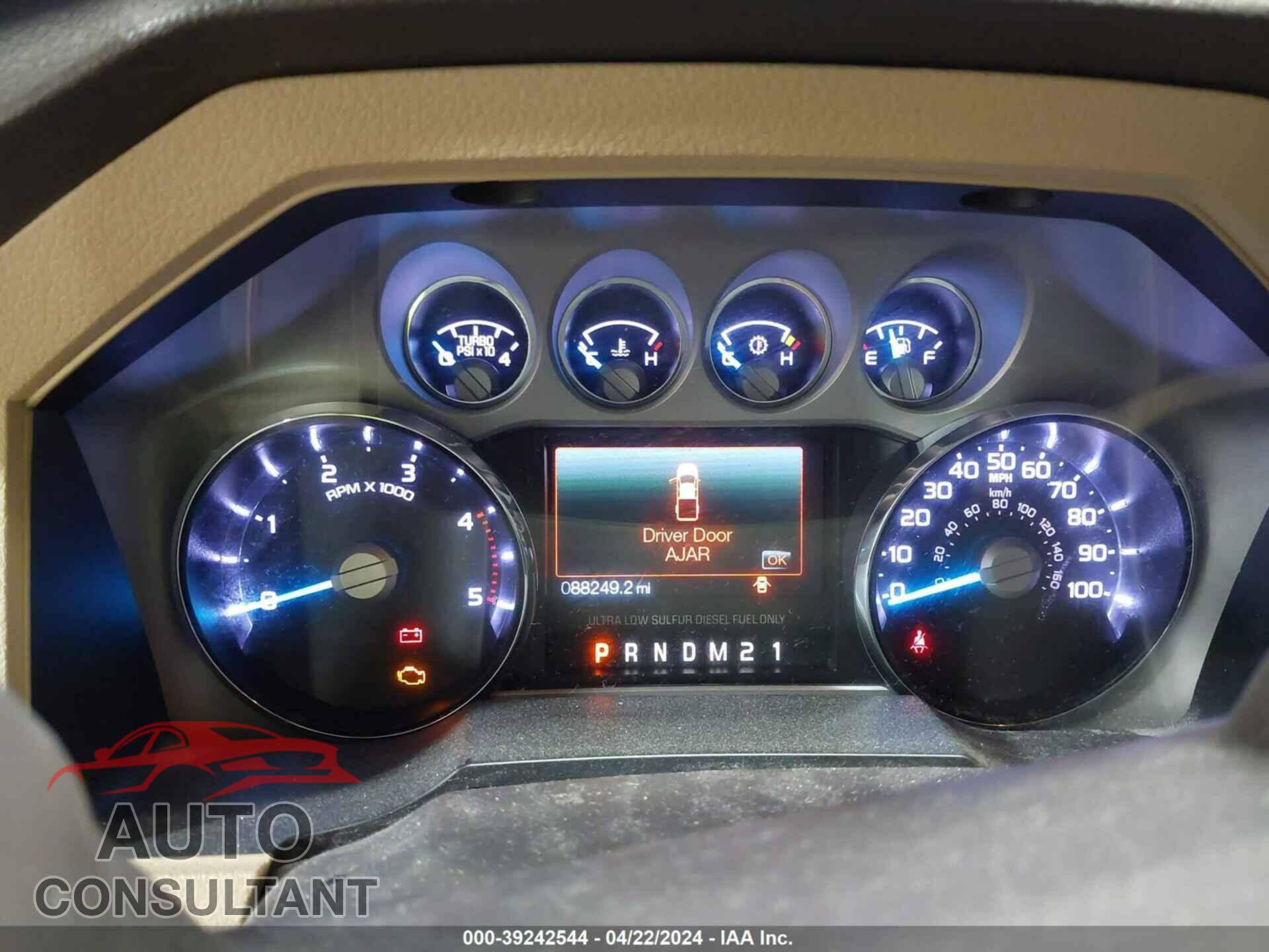 FORD F-250 2016 - 1FT7W2BT3GEB22302