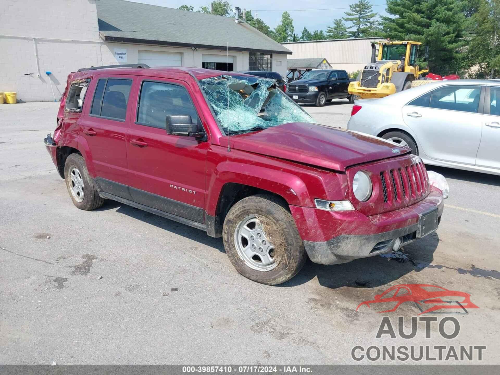 JEEP PATRIOT 2012 - 1C4NJRBB9CD658953