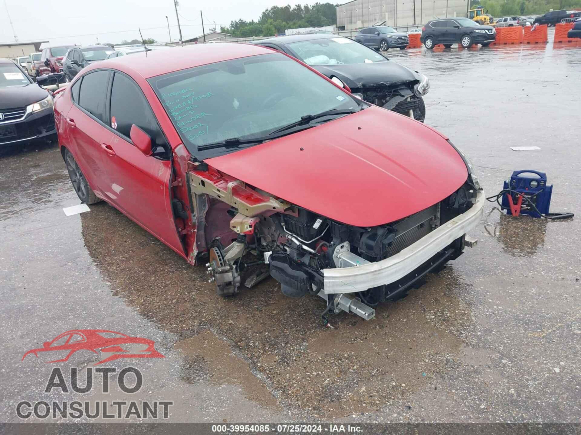 DODGE DART 2016 - 1C3CDFBB7GD516981